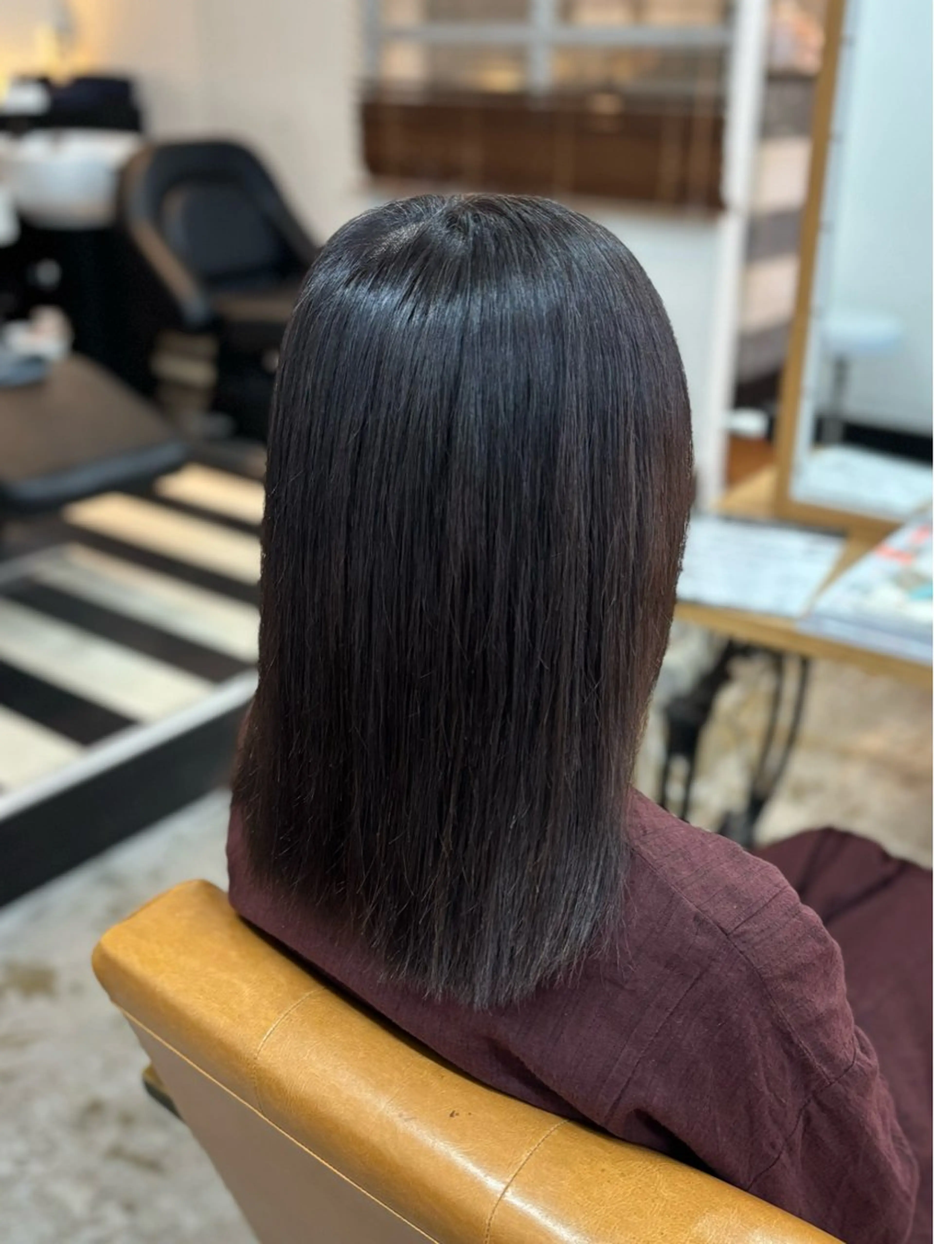 ミディアム 金子 千登のヘアスタイル