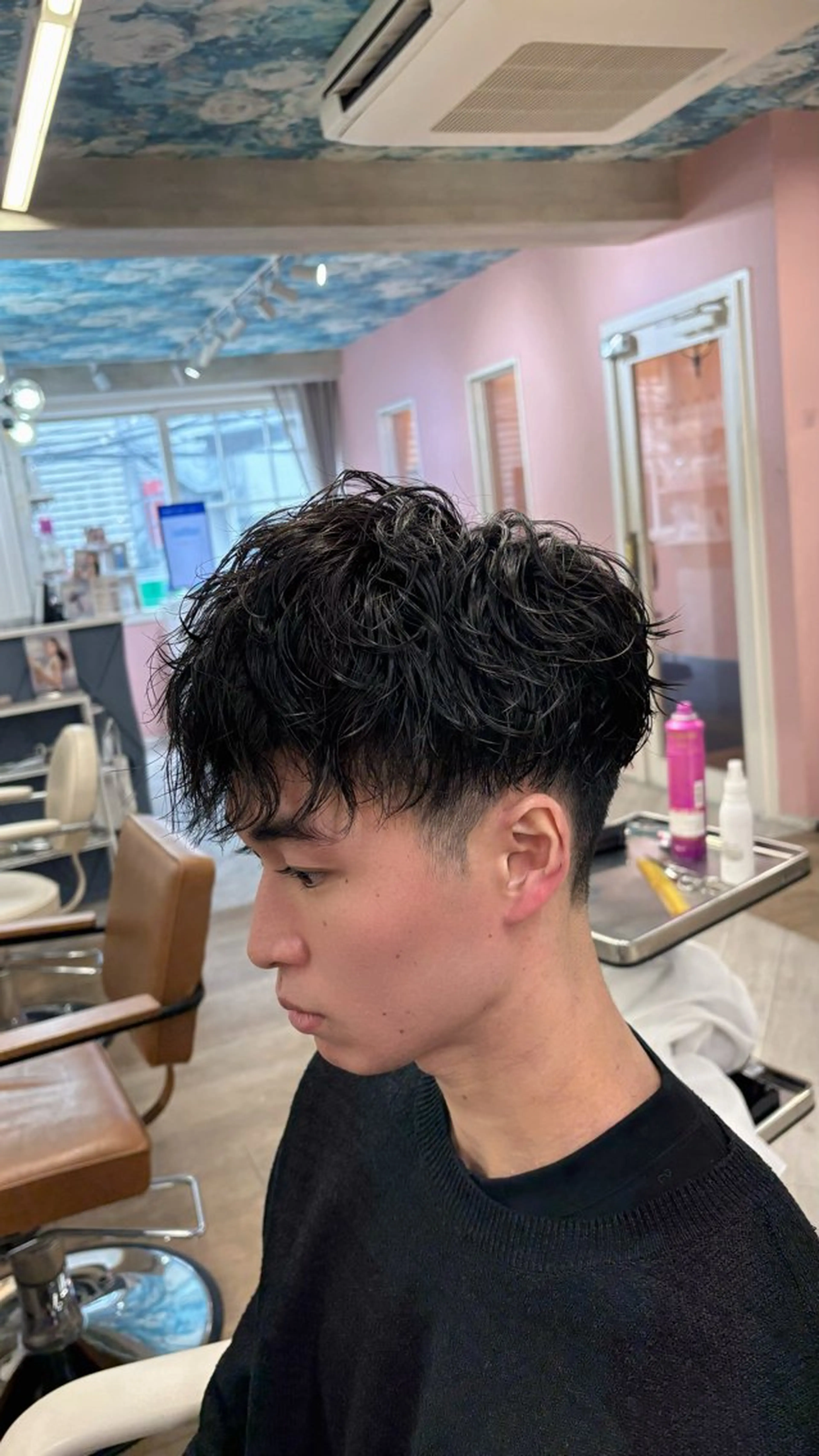 パーマ メンズ メンズパーマ ツイストスパイラルパーマ スパイラルパーマ カット 髪質改善/ メンズカット・パーマのヘアスタイル