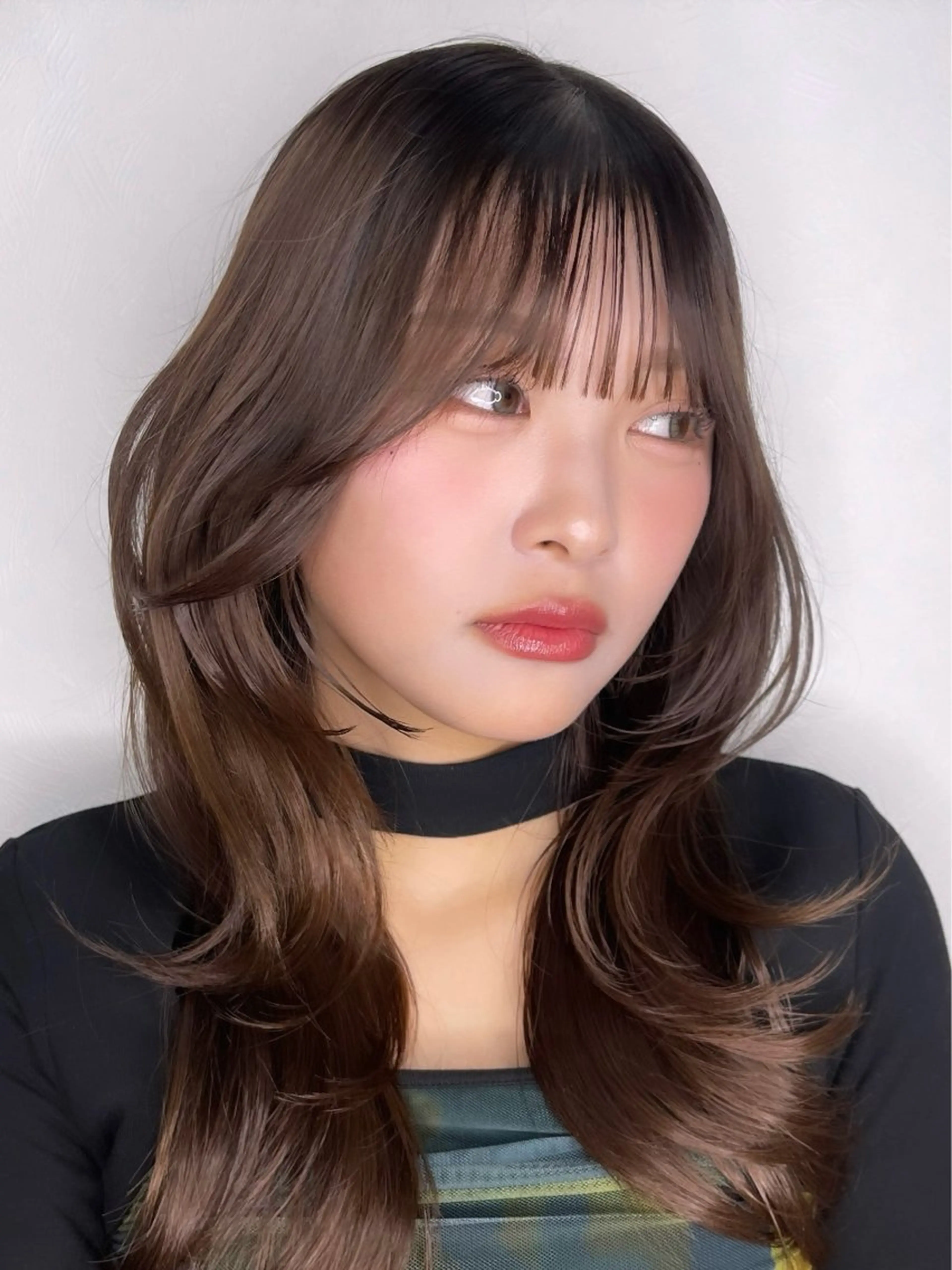 ロング カット ヘアカラー トリートメント 剣持友希/ifh iizuka/高崎のヘアスタイル