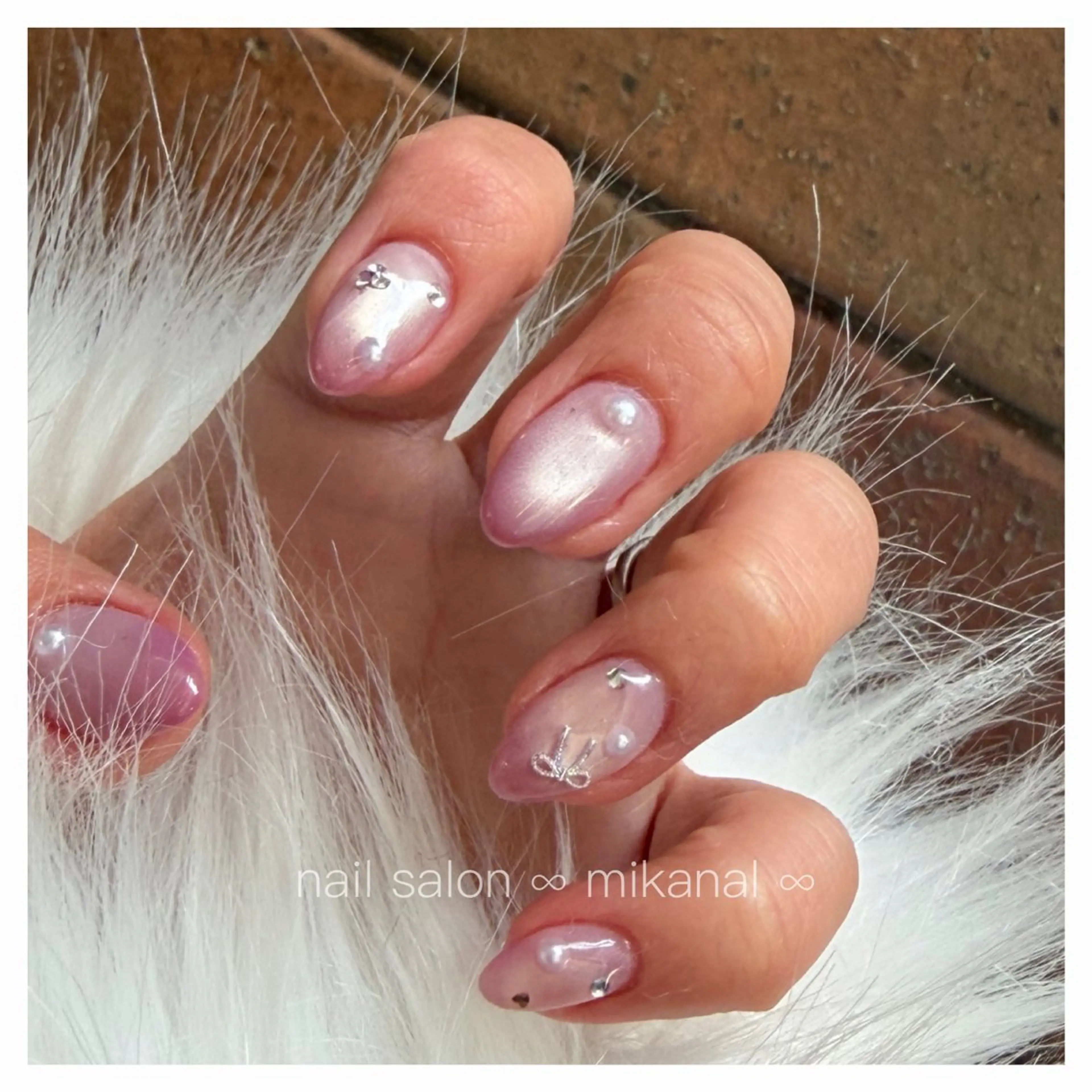 ネイル ハンドネイル nailsalon ∞ ﾐｶﾅﾙ ∞のネイルデザイン