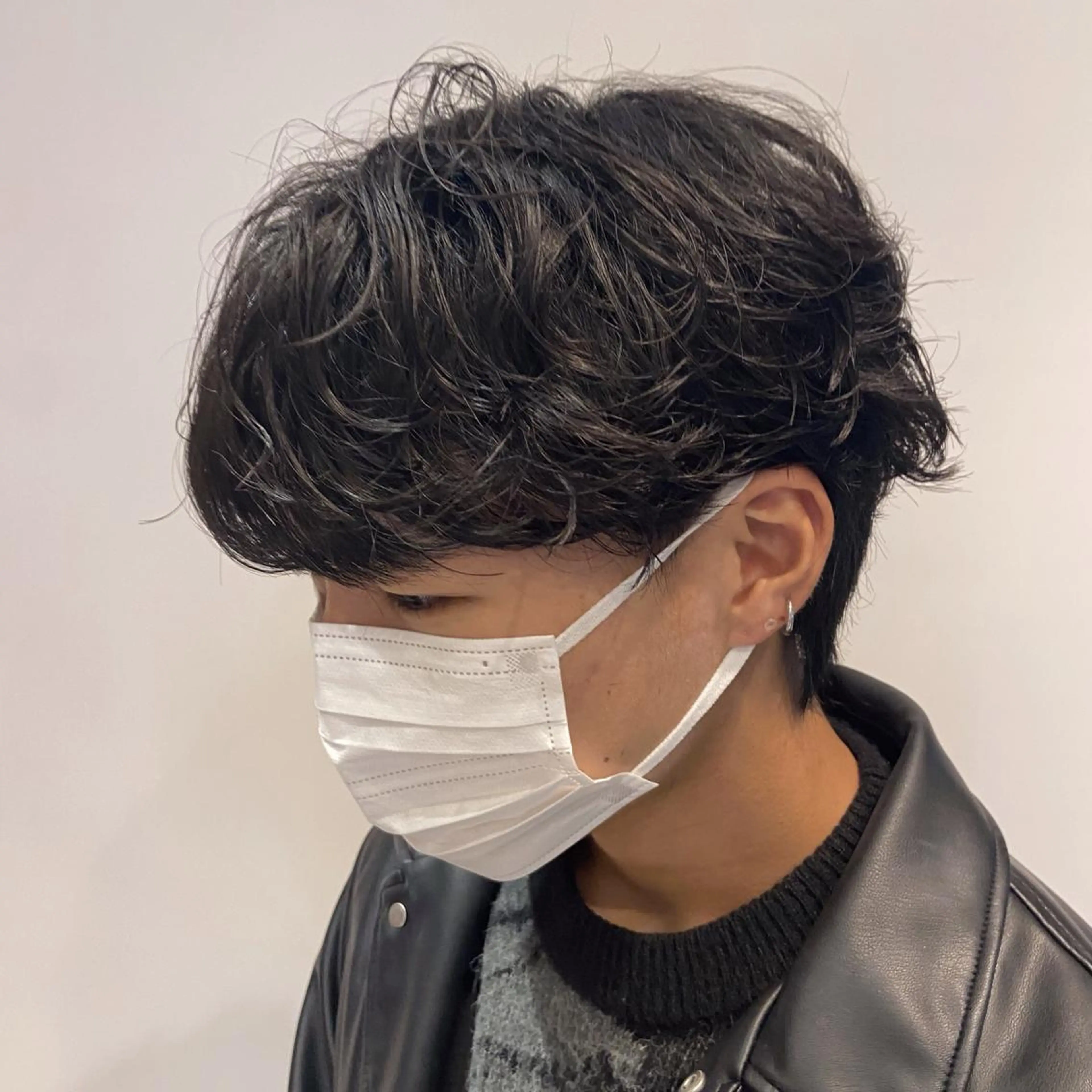 パーマ メンズ メンズパーマ メンズ縮毛矯正 ♠️店長下平隼人のヘアスタイル