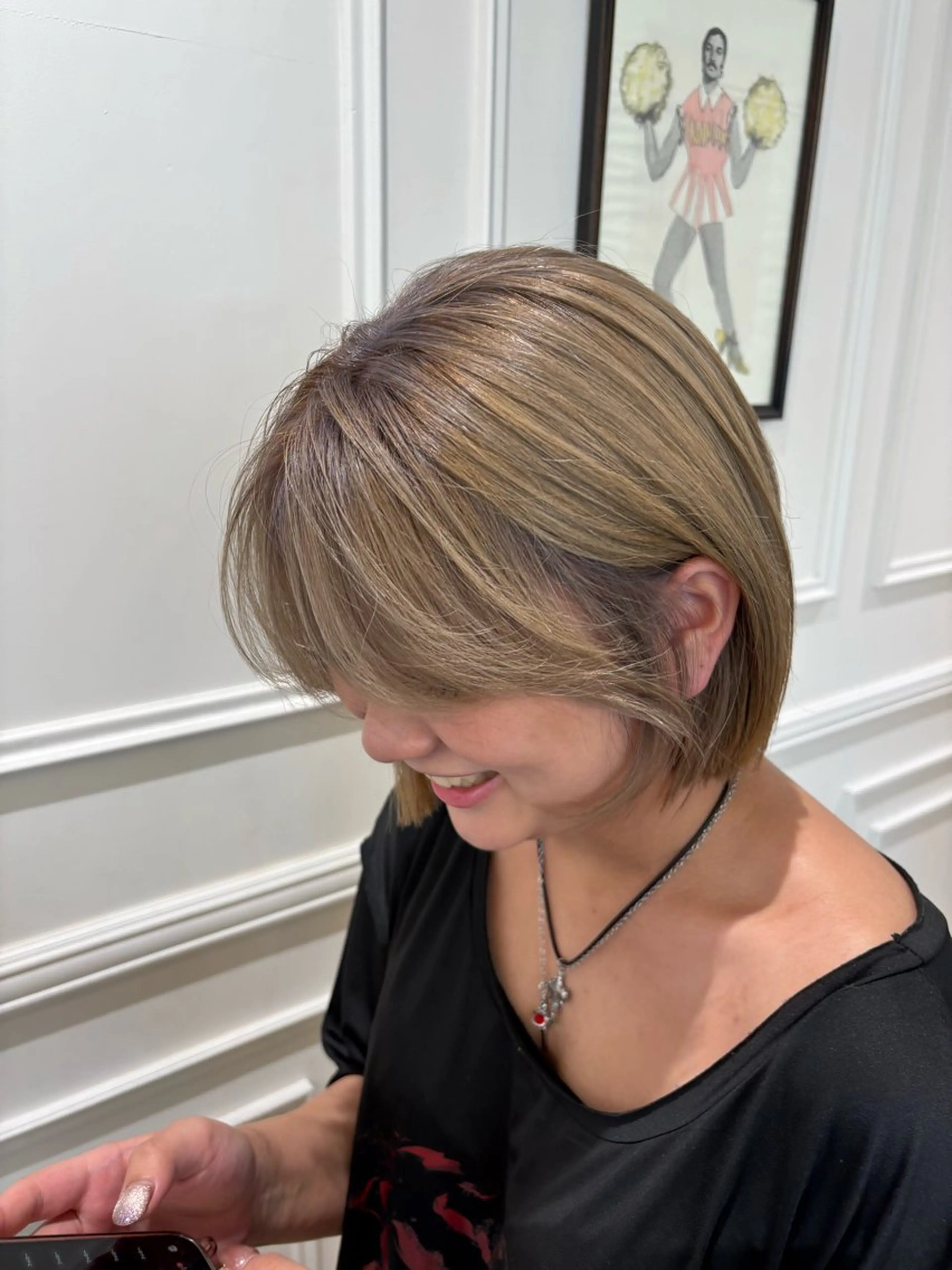 ショート ロゼ 神田 雅春のヘアスタイル