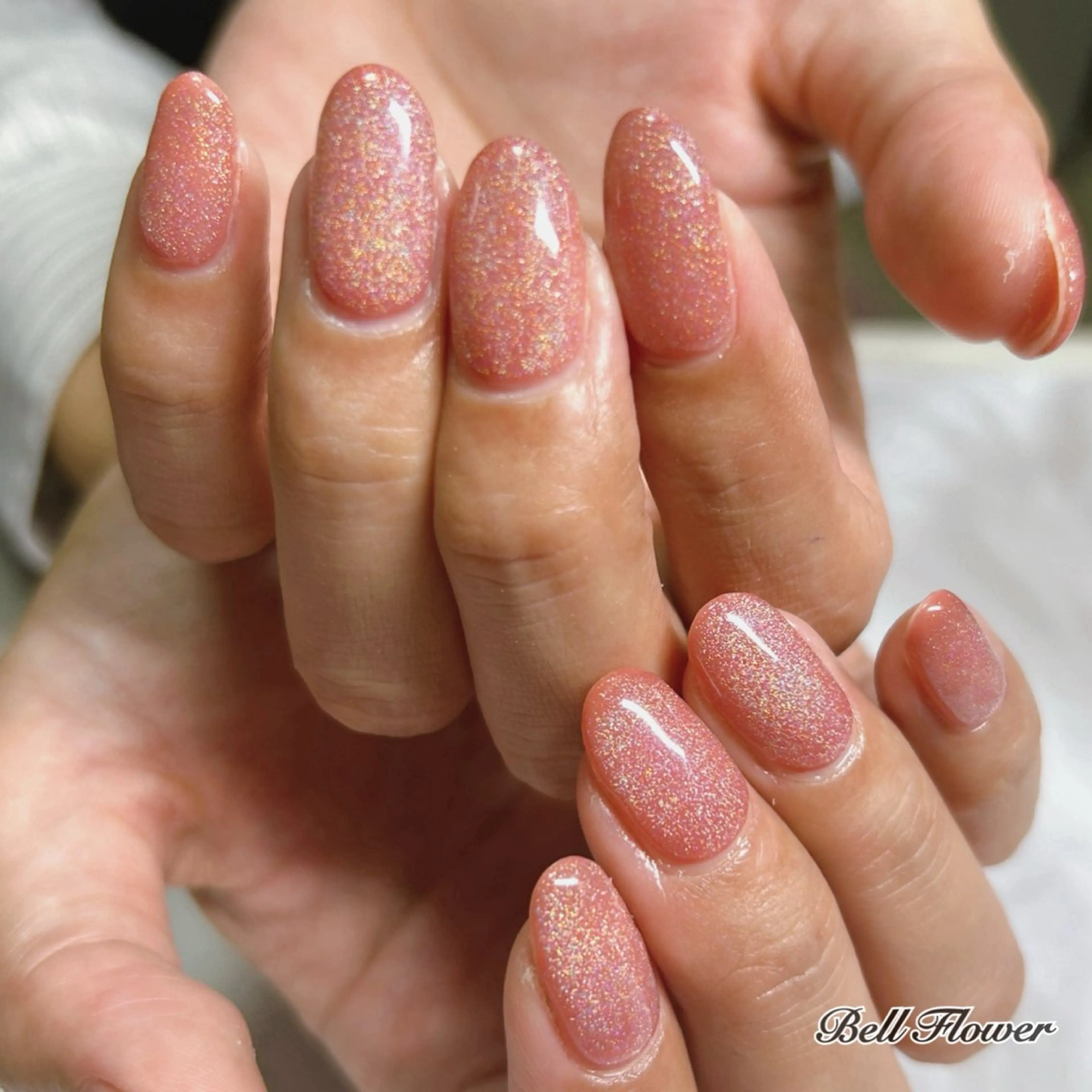 ネイル ハンドネイル Bell Flowerのネイルデザイン