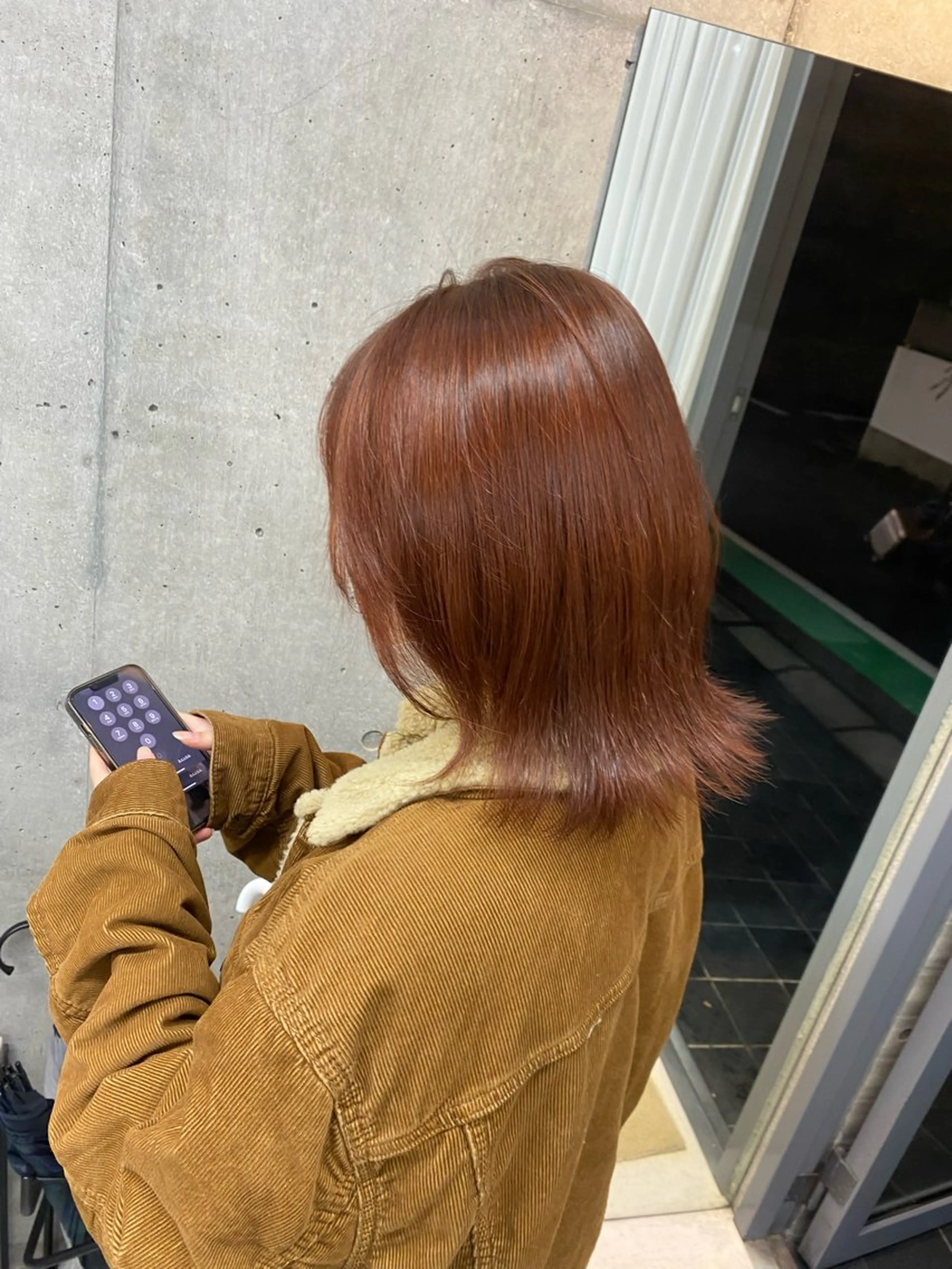 ミディアム うる艶ヘア♡韓国好き 透明感　shotaのヘアスタイル