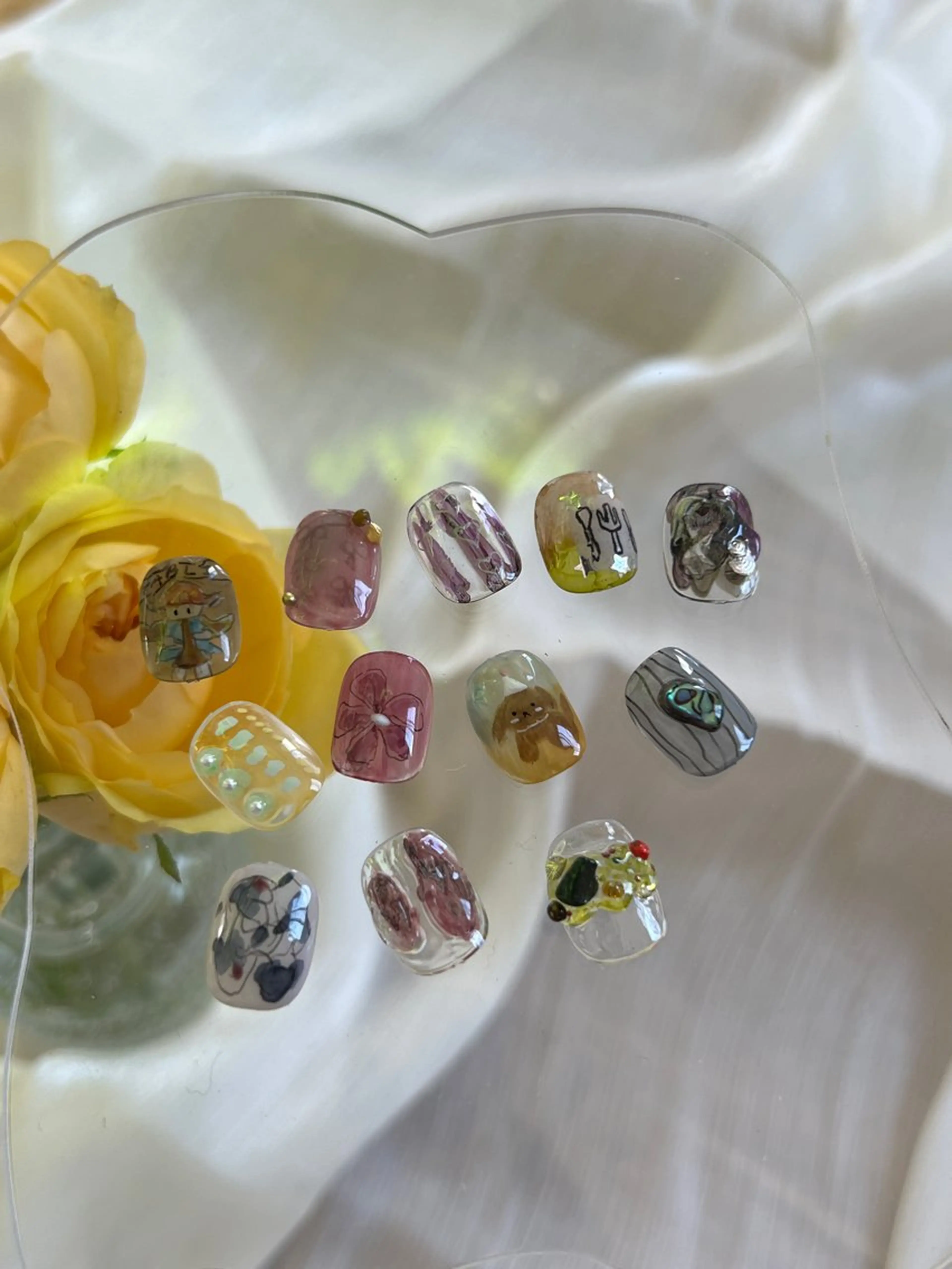 ネイル ジェルネイル 韓国ネイル Painty nailのネイルデザイン