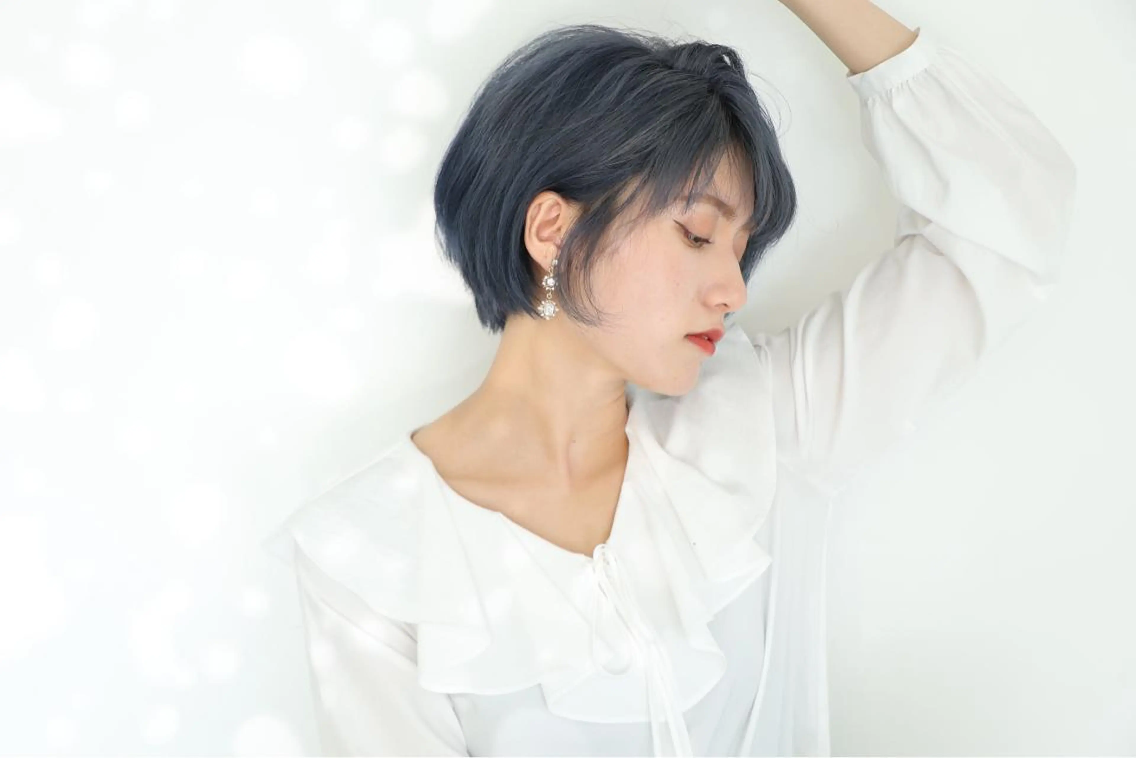 ショート hair make powder 薮本のヘアスタイル