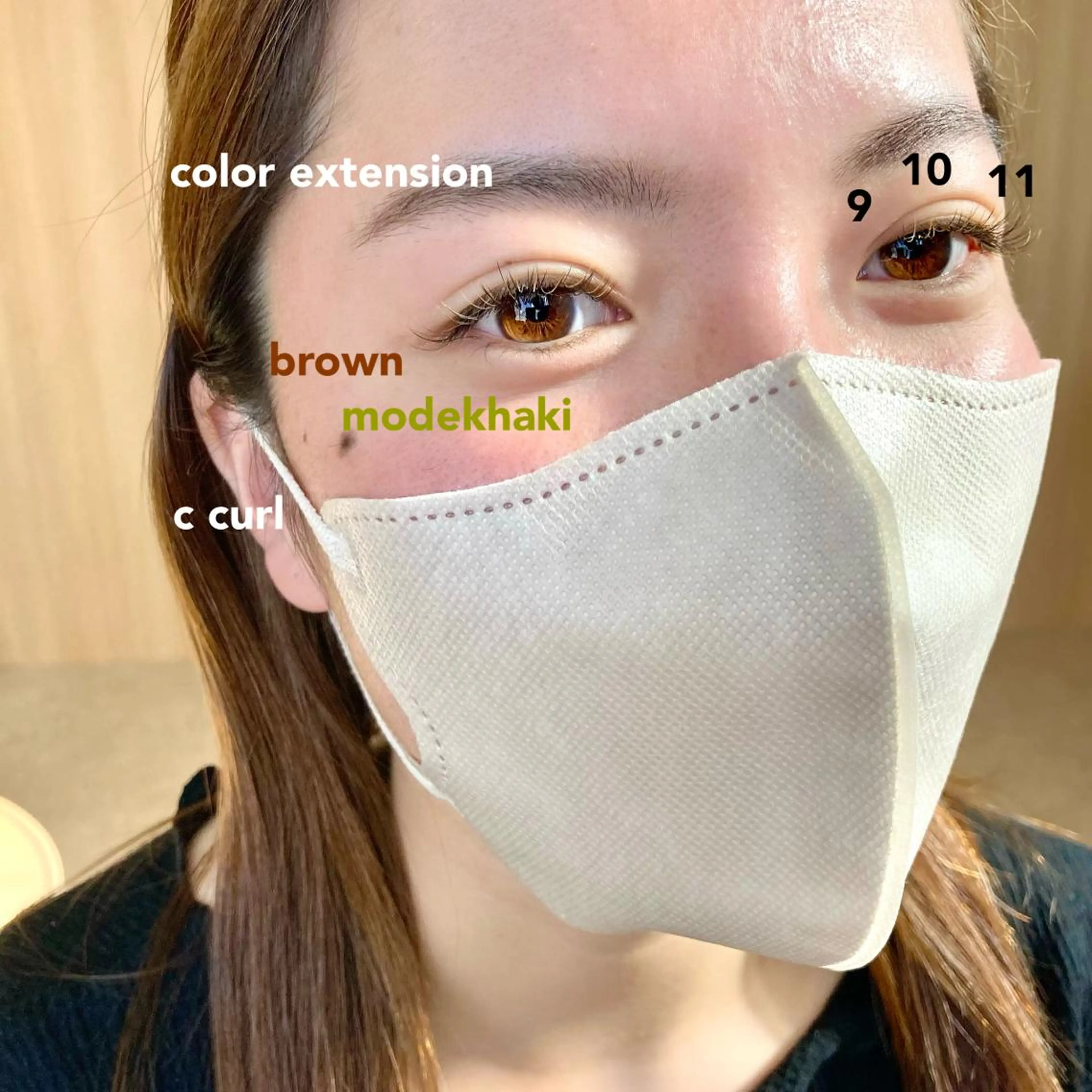 マツエク・マツパ palo所属・palo natsumiのマツエク・マツパデザイン