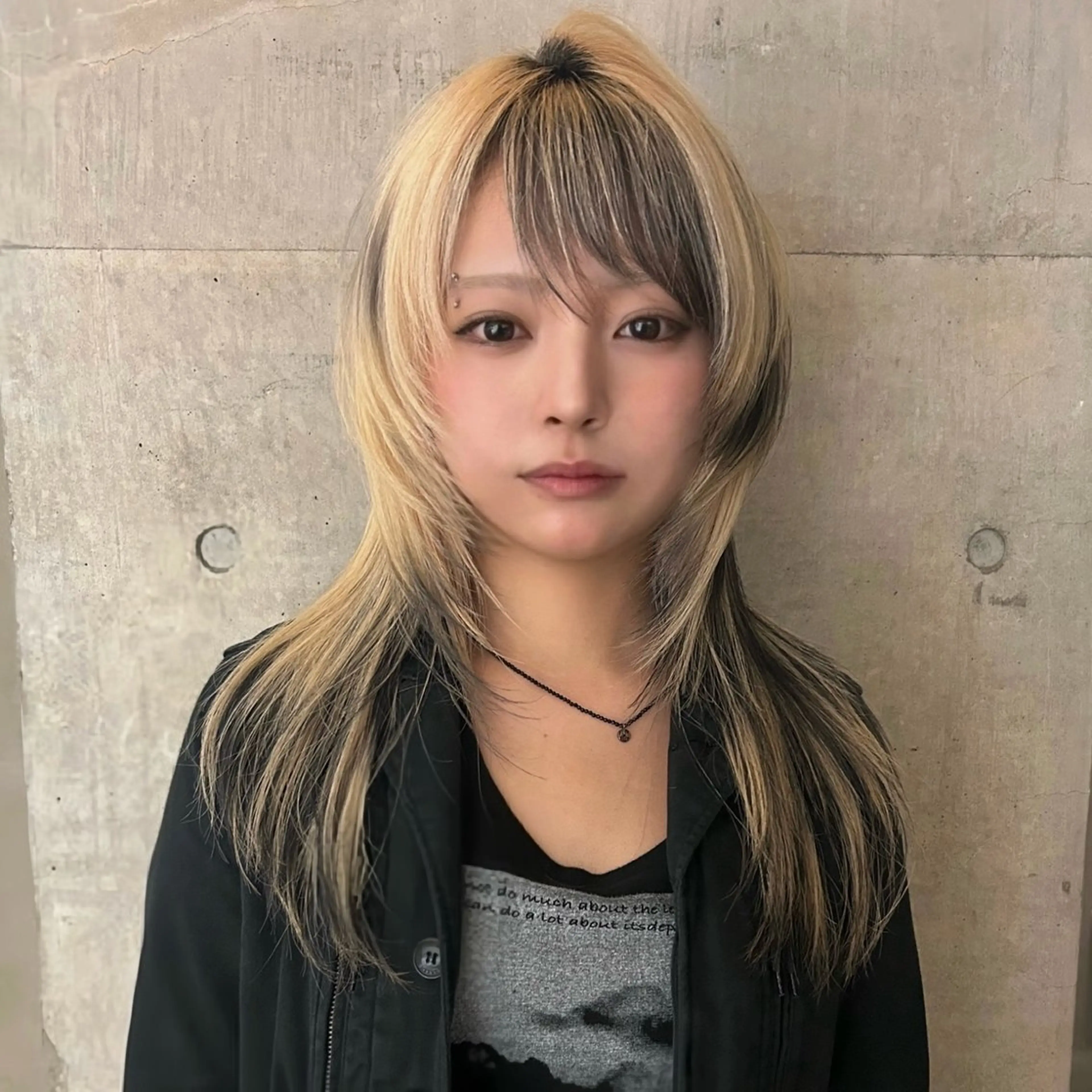 ロング ユメナ ̖́-のヘアスタイル