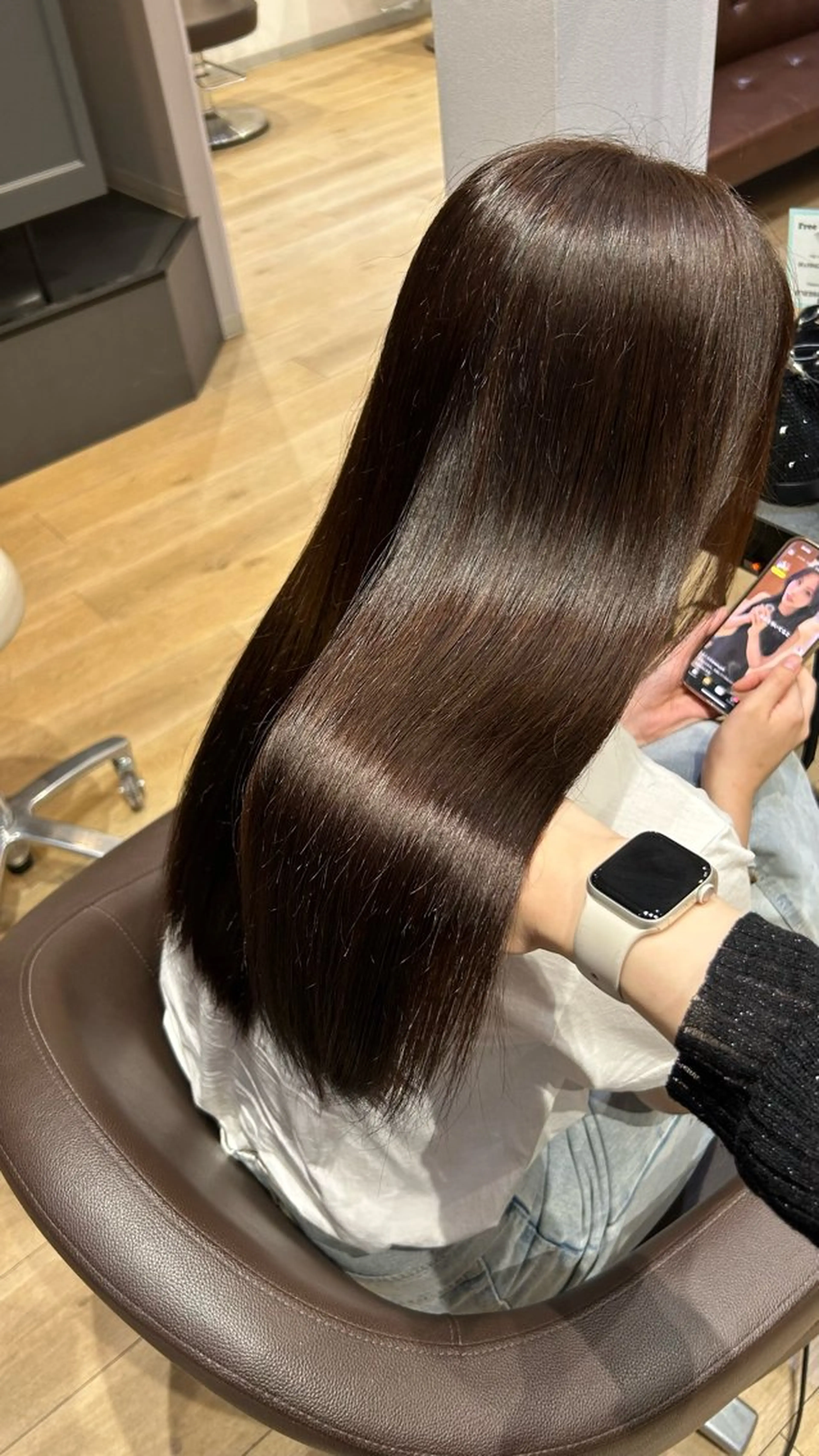 ロング Chere金剛店 妃南のヘアスタイル