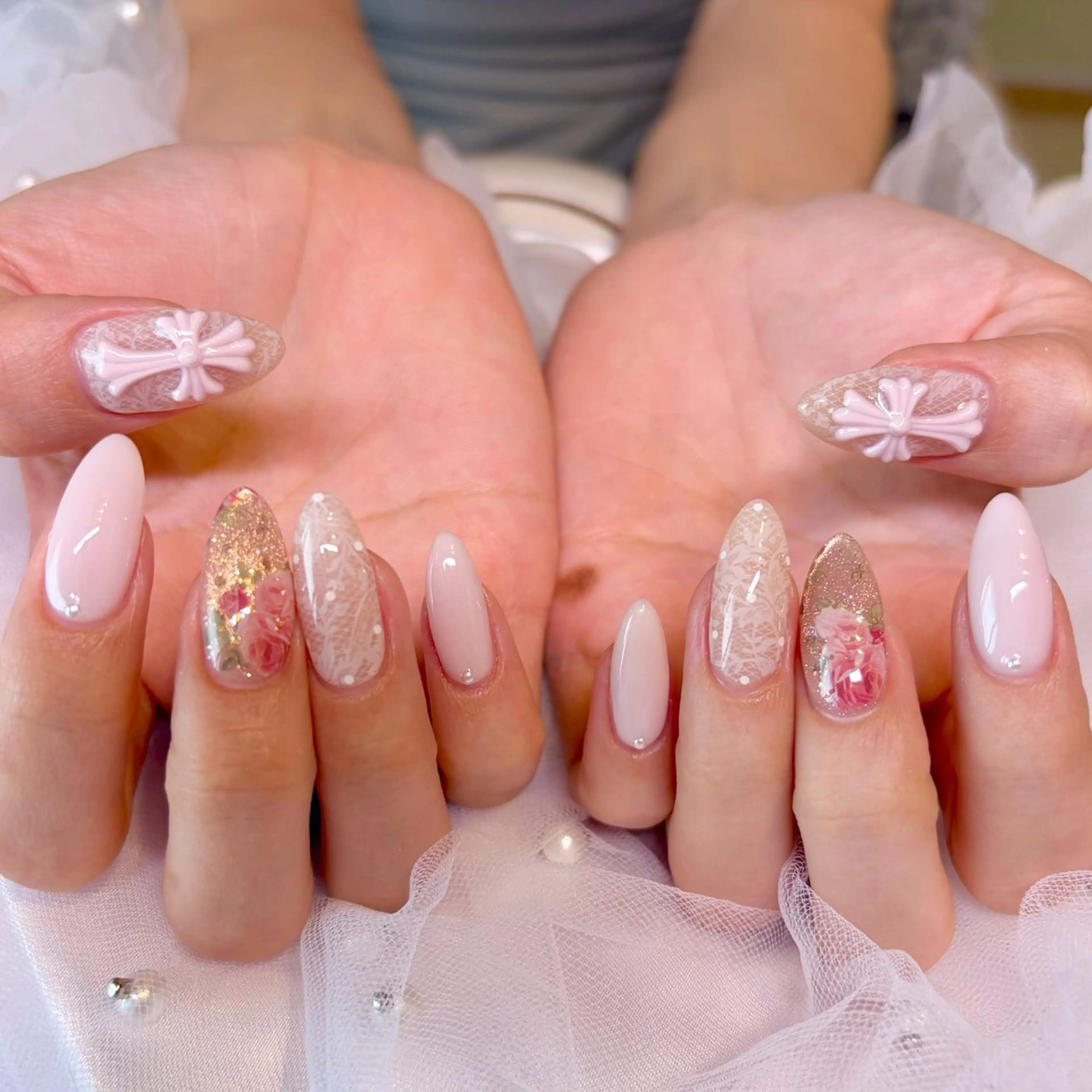 ネイル ハンドネイル nail salon e'mu💐のネイルデザイン