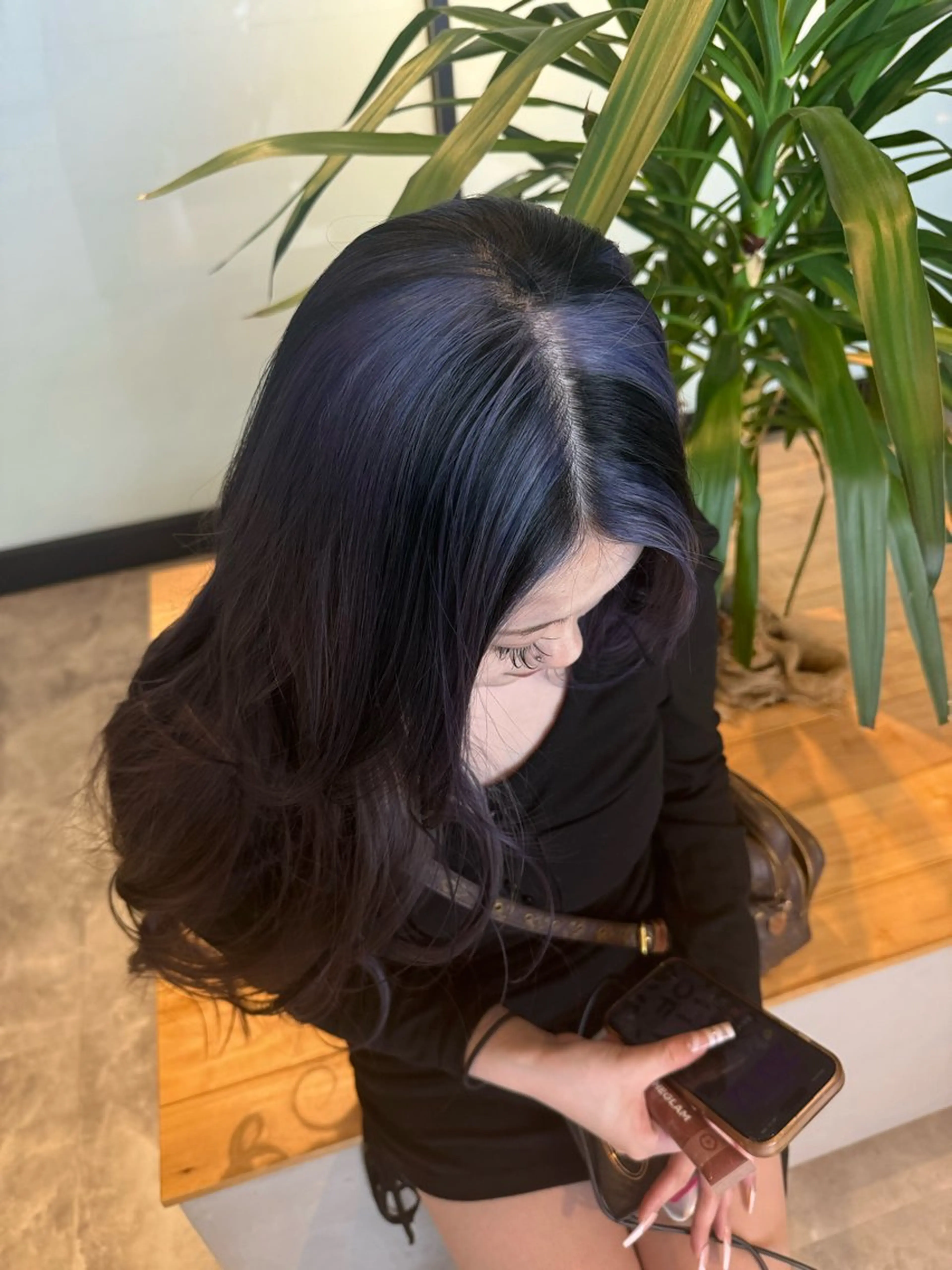 ロング 花井さくら🇺🇸 /デザインカラー🌈のヘアスタイル