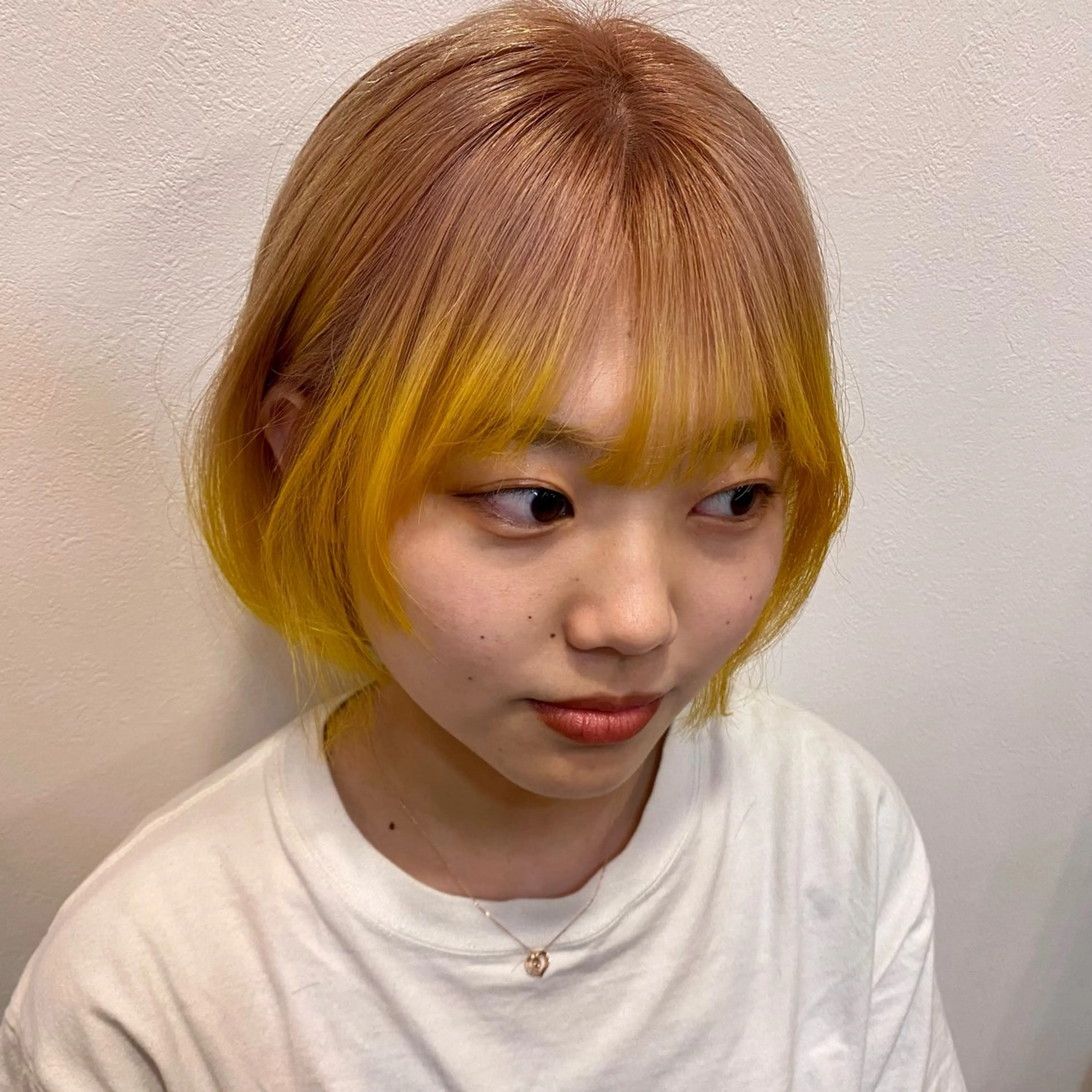 ショート カラー 惣木 菜穂のヘアスタイル