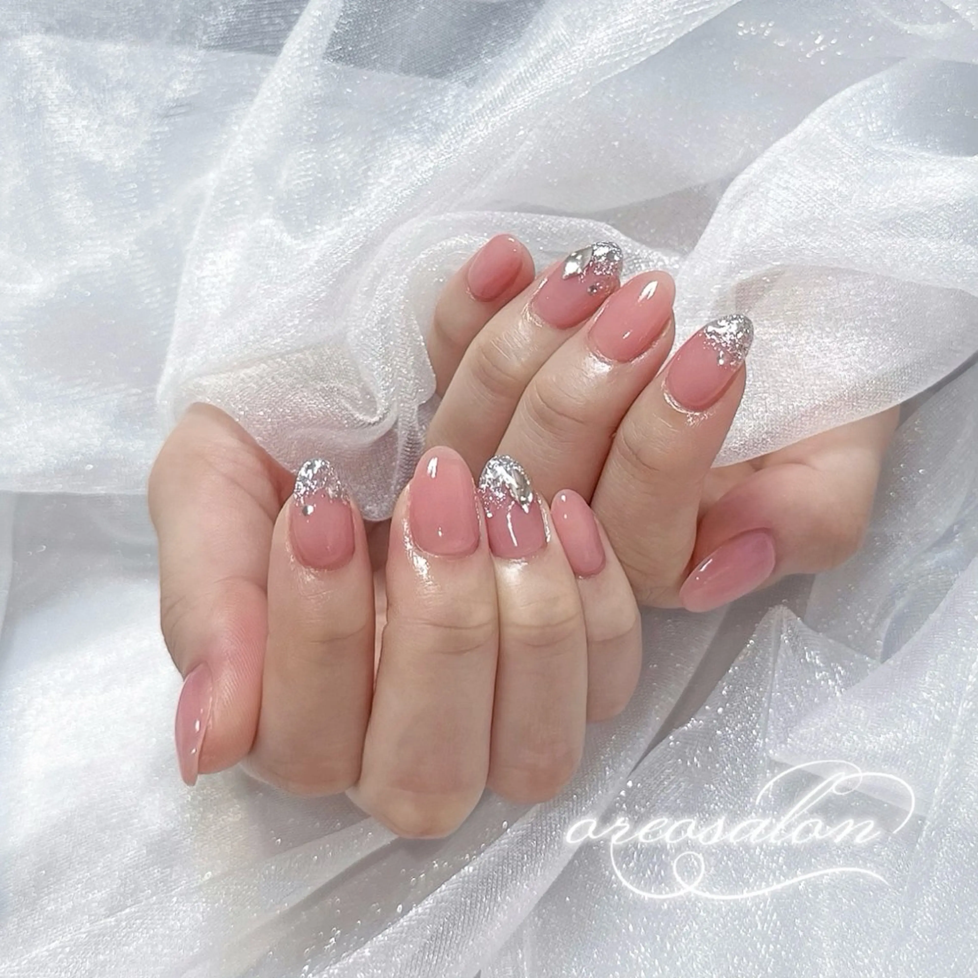 🌸ミニモ学割U24🌸【handジェル】《オフ🈚️》シンプルデザイン定額 (+￥1000でパラジェル変更可)の写真