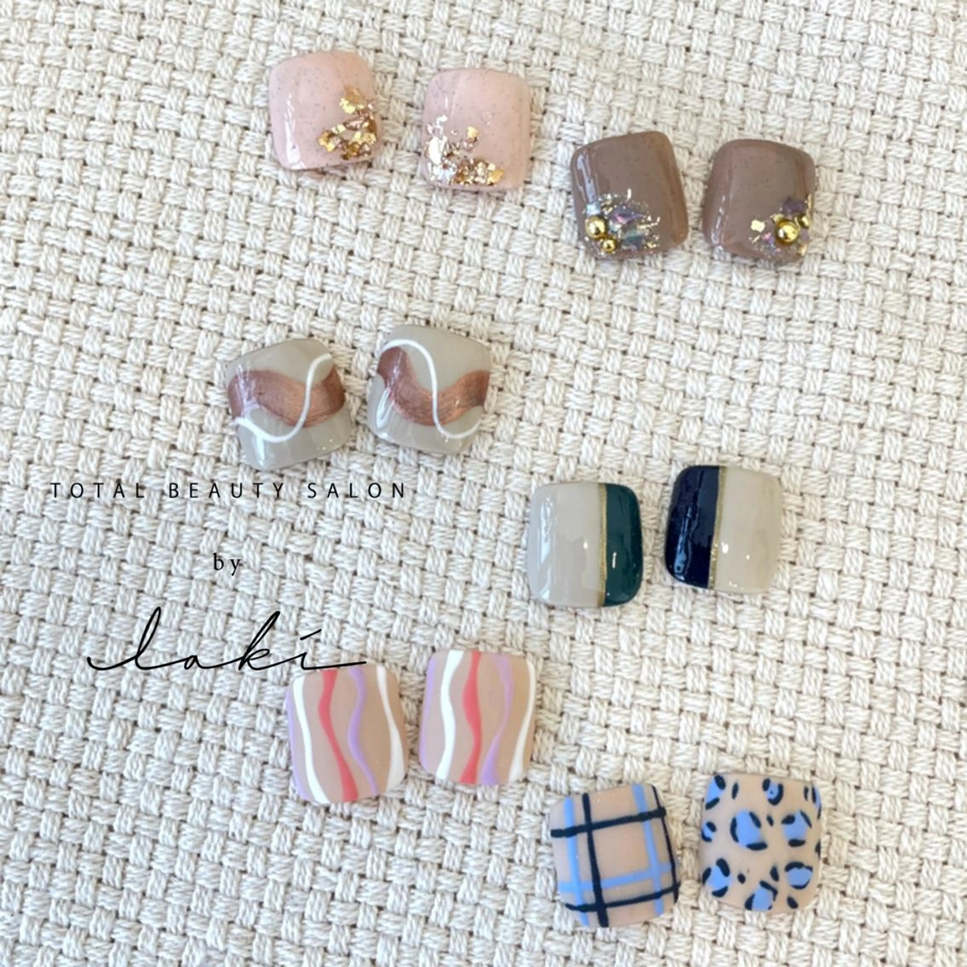 ネイル フットネイル フットネイル my&_ maimiのネイルデザイン