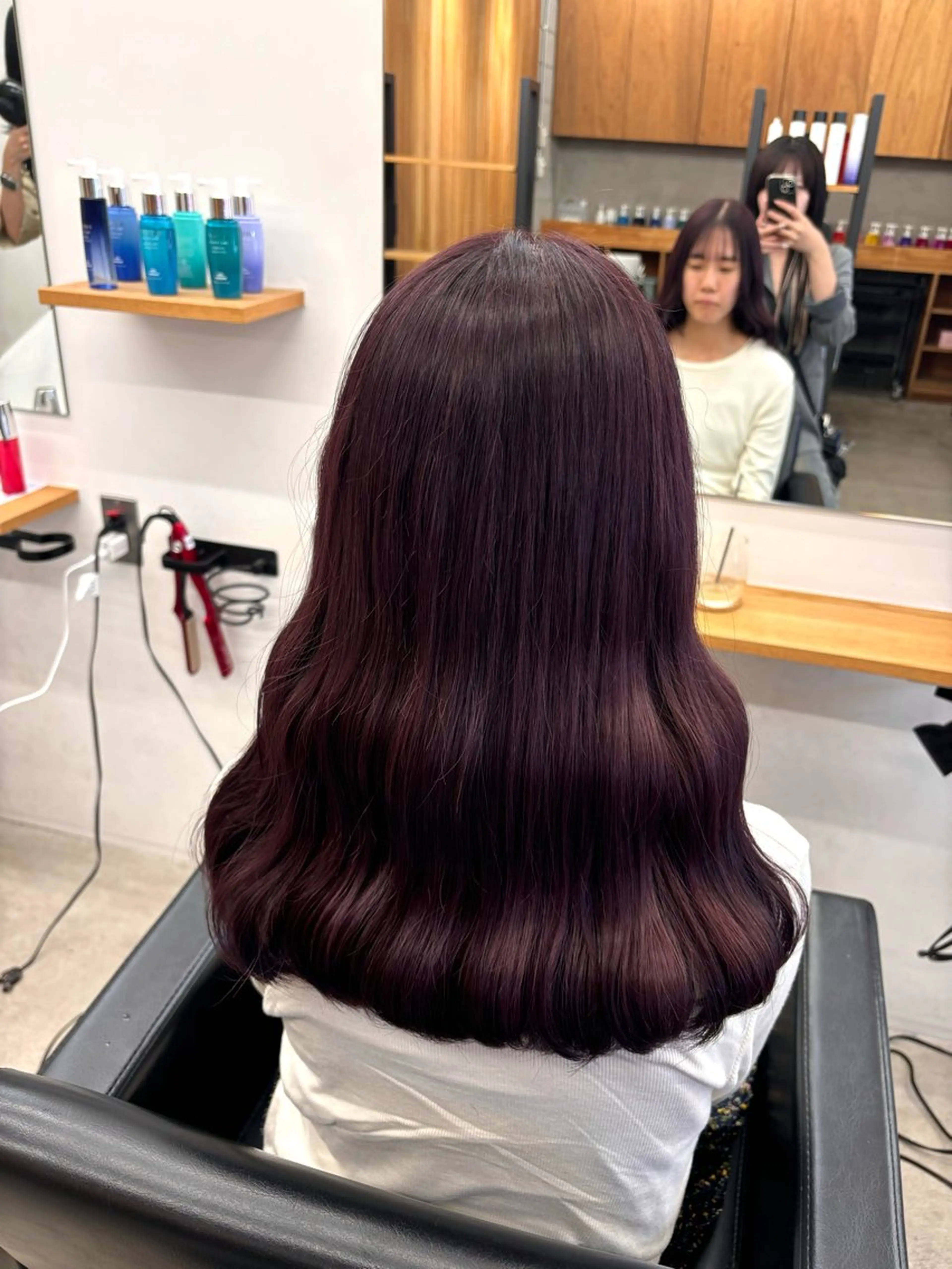 ロング カラー 松野 さくらのヘアスタイル