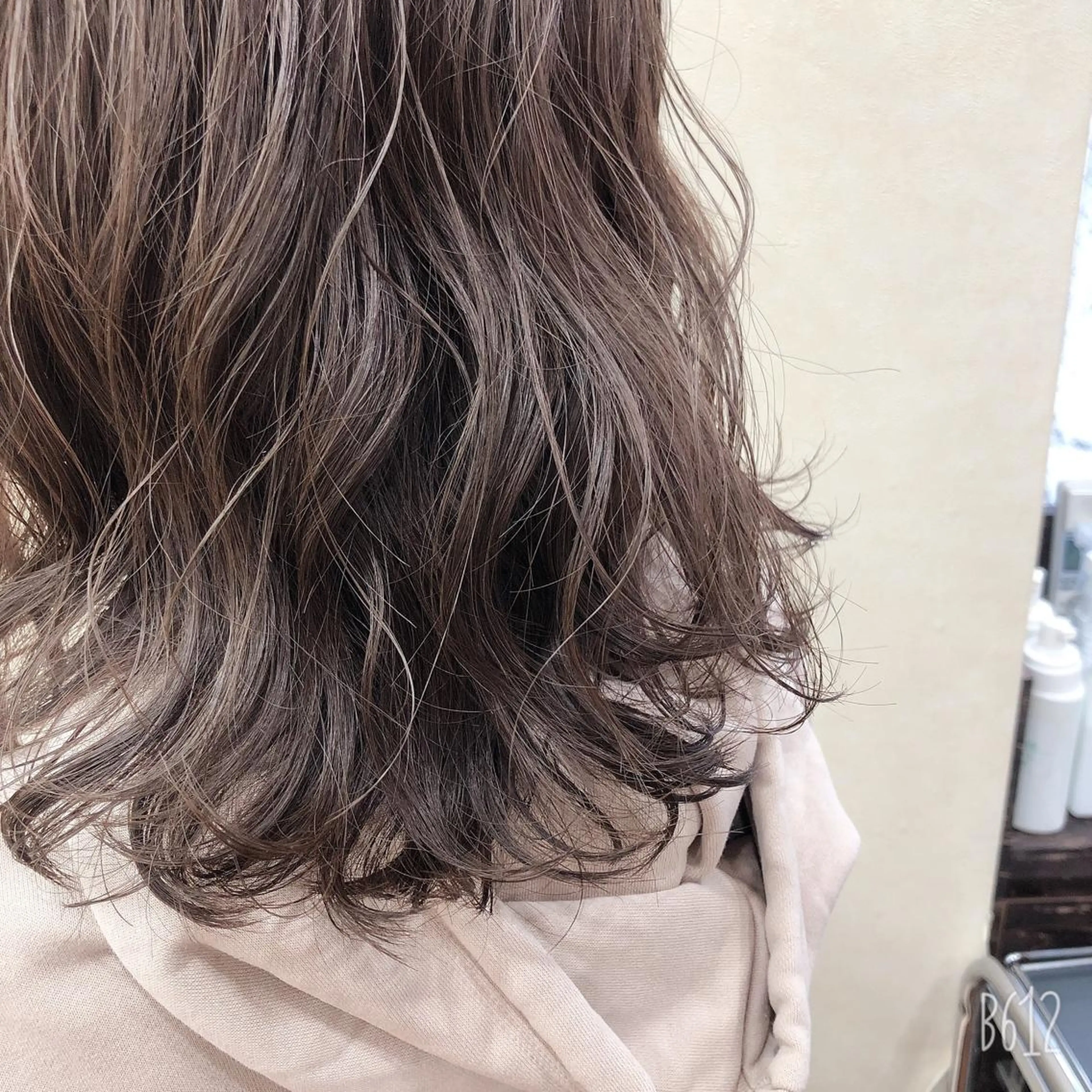 カット＋艶カラー＋オーガニックトリートメントの写真