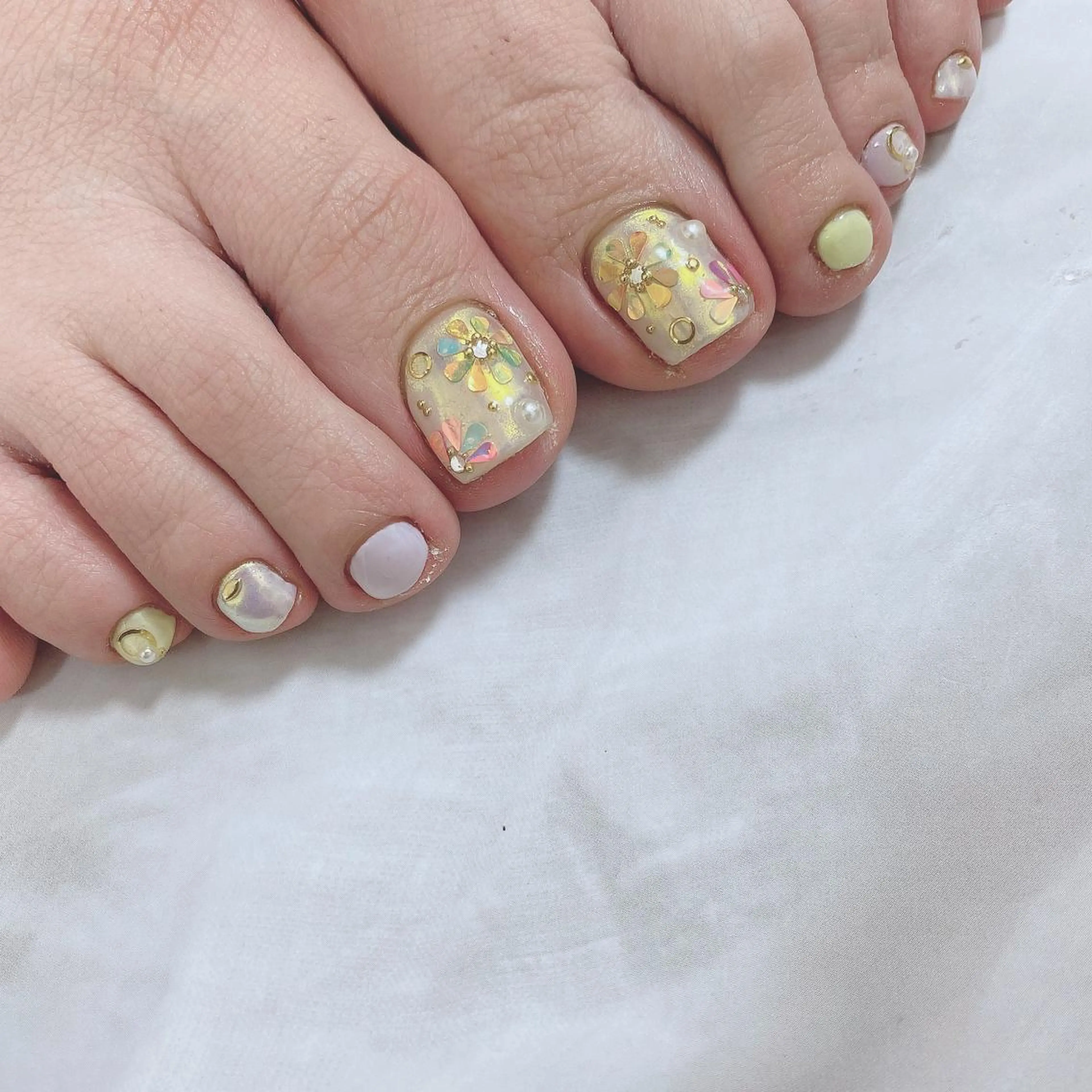 ネイル フットネイル SOL NAILのネイルデザイン