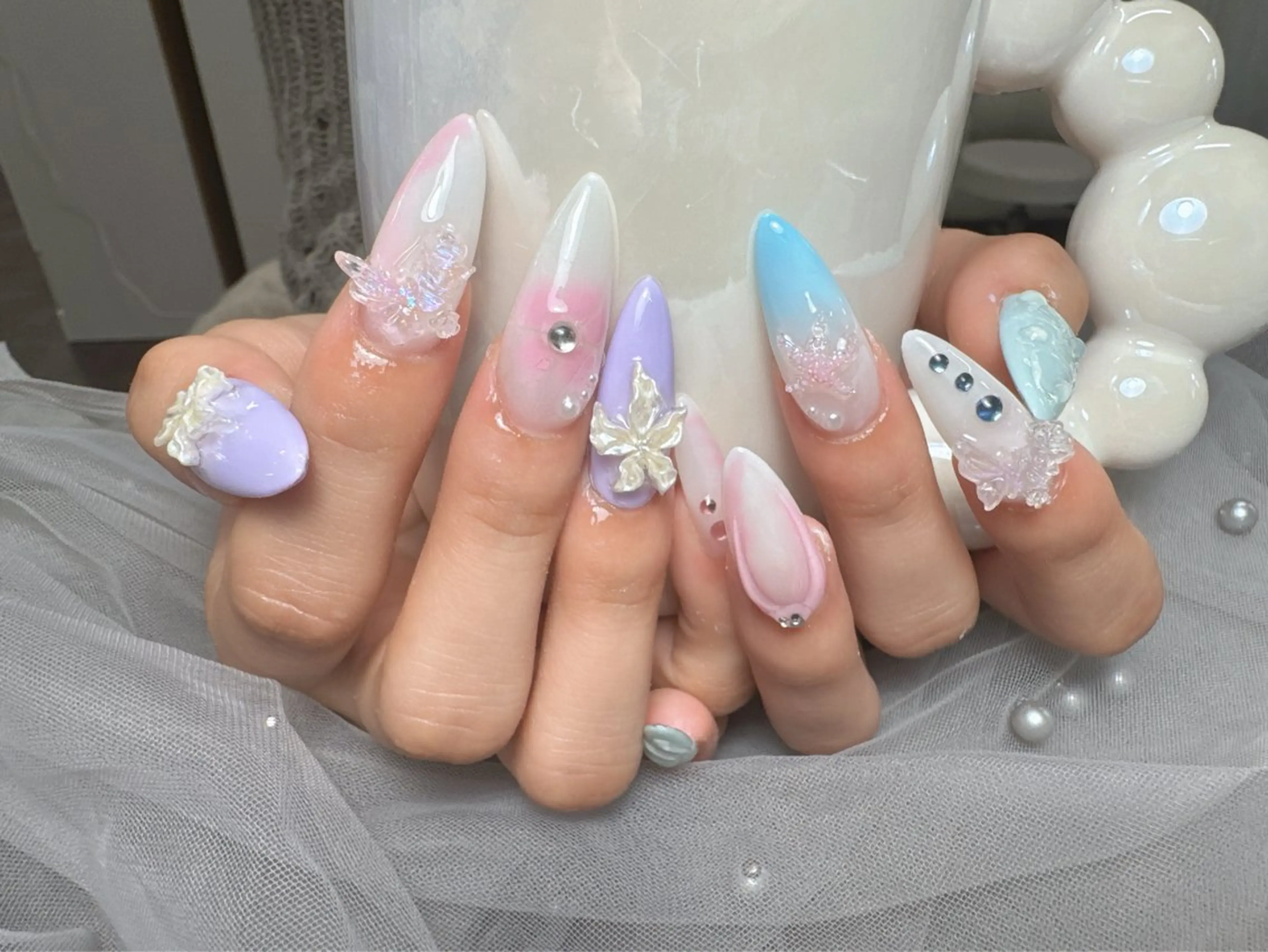 ネイル ハンドネイル EN salon💅 🦋もり💕のネイルデザイン