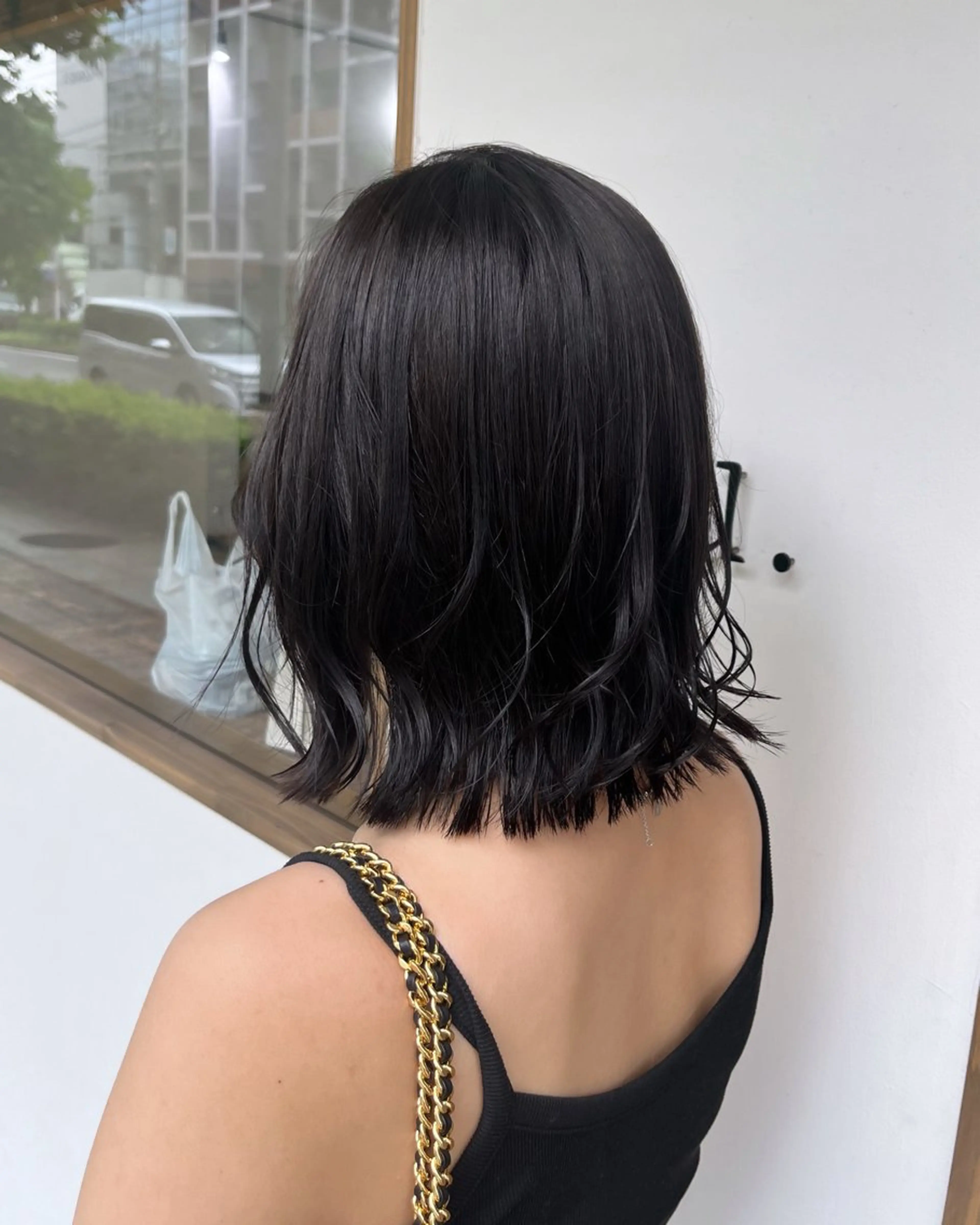 ミディアム カラー 杉田 涼のヘアスタイル