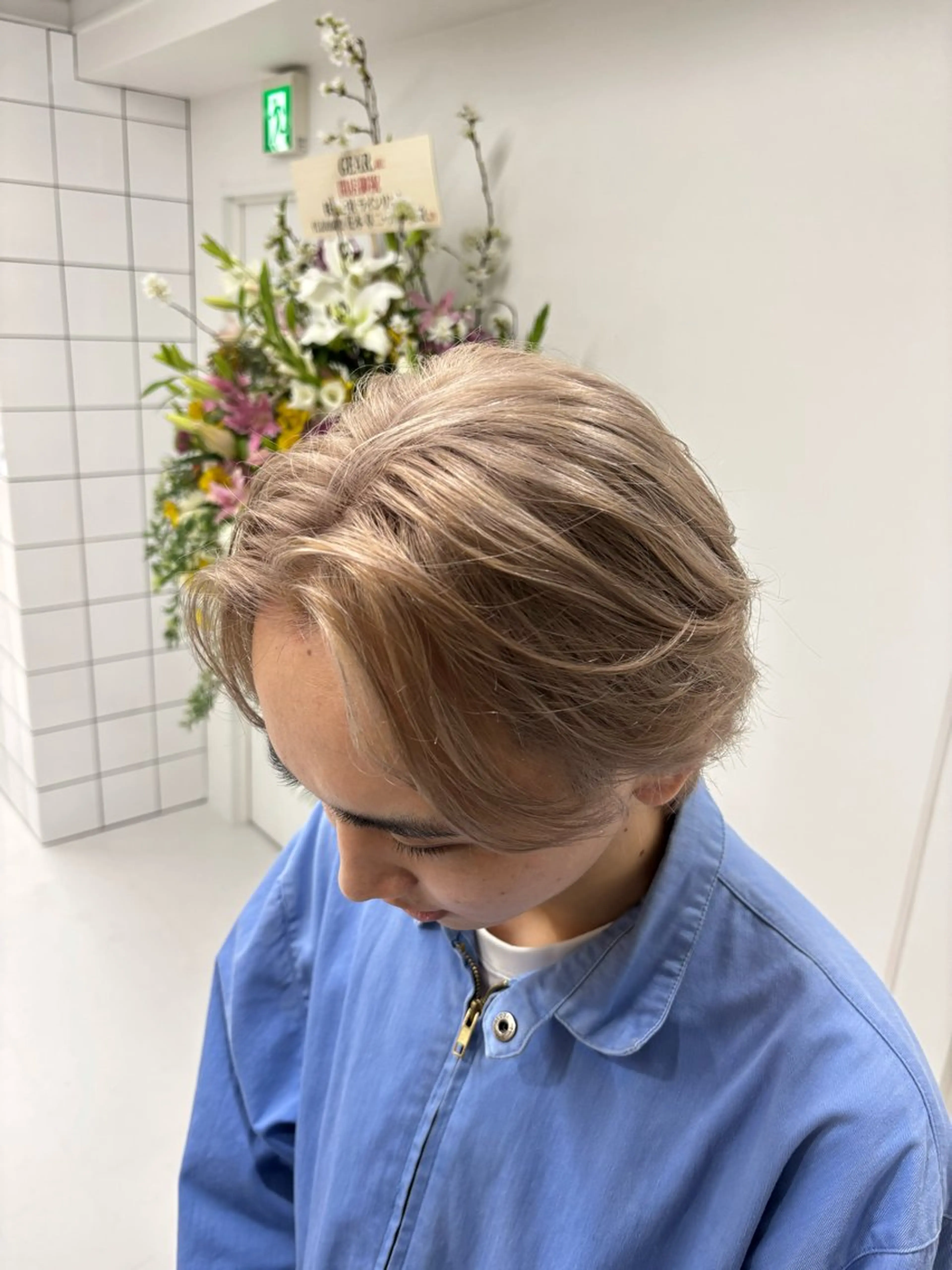 カラー ブリーチ ヘアカラー トリートメント パーマ&ブリーチ /飯牟田/GEAR.のヘアスタイル