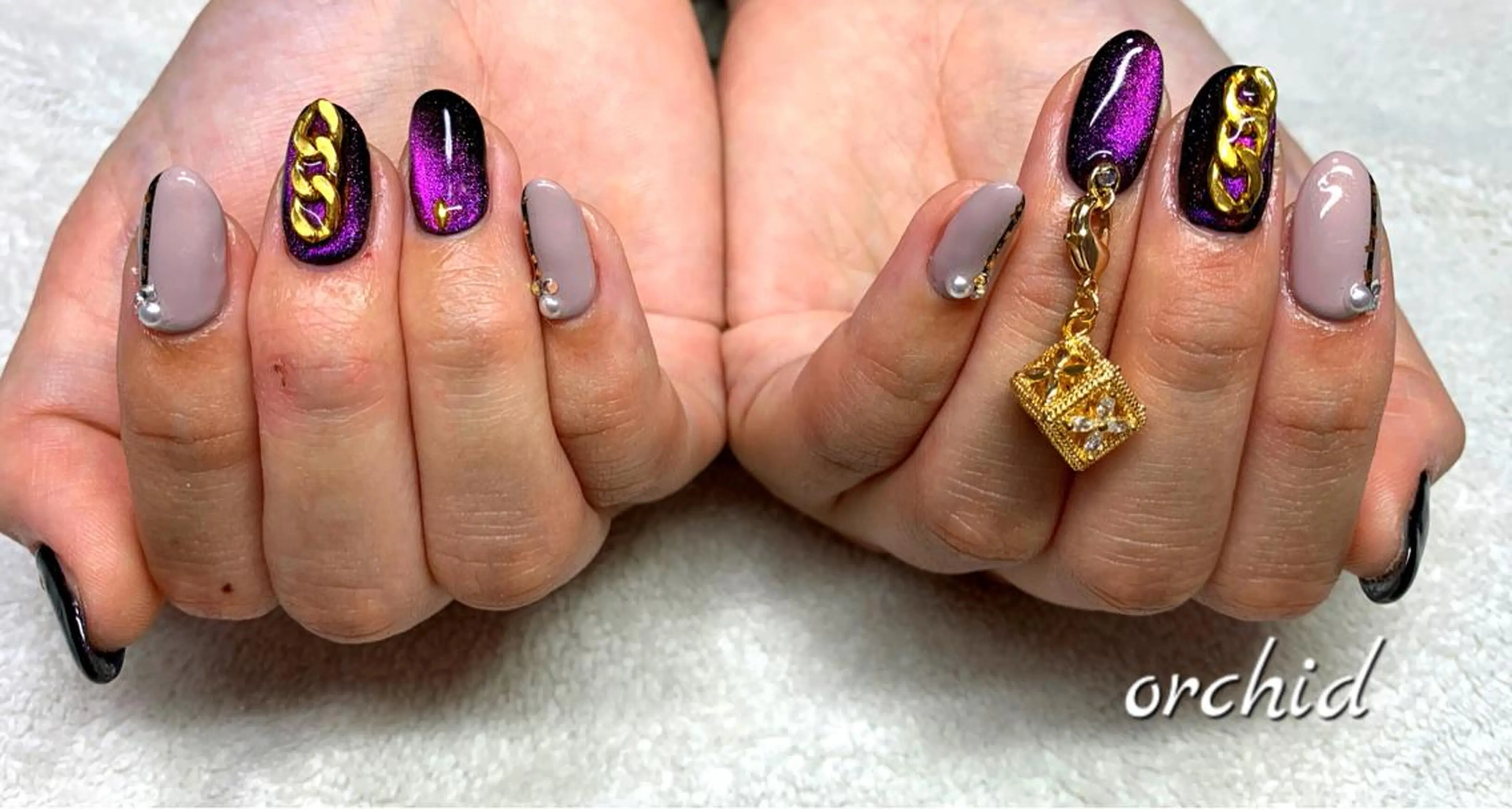 ネイル orchid ♡オーキッドのネイルデザイン