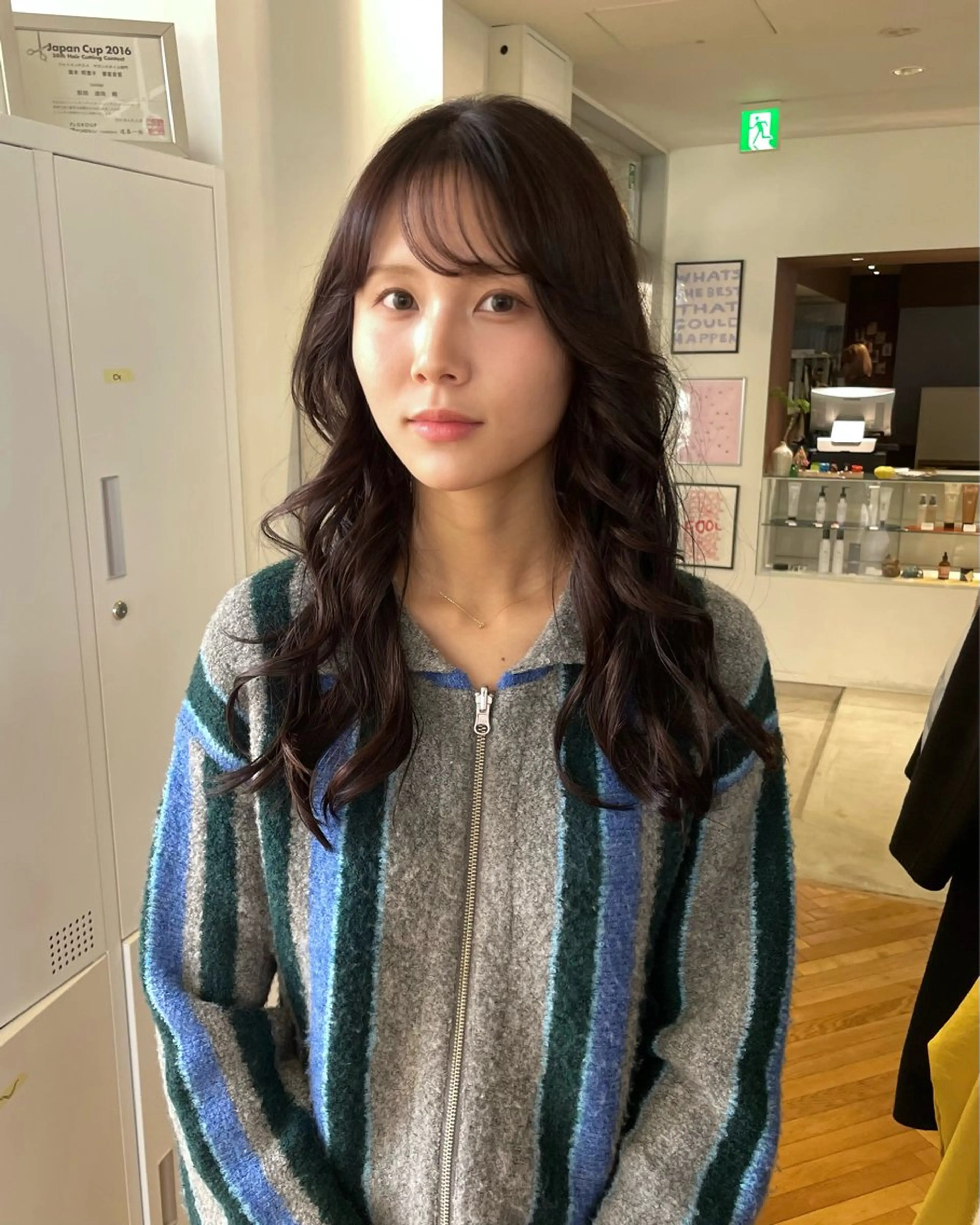 ロング カラー ラベンダーカラー sachi / tsunaguのヘアスタイル