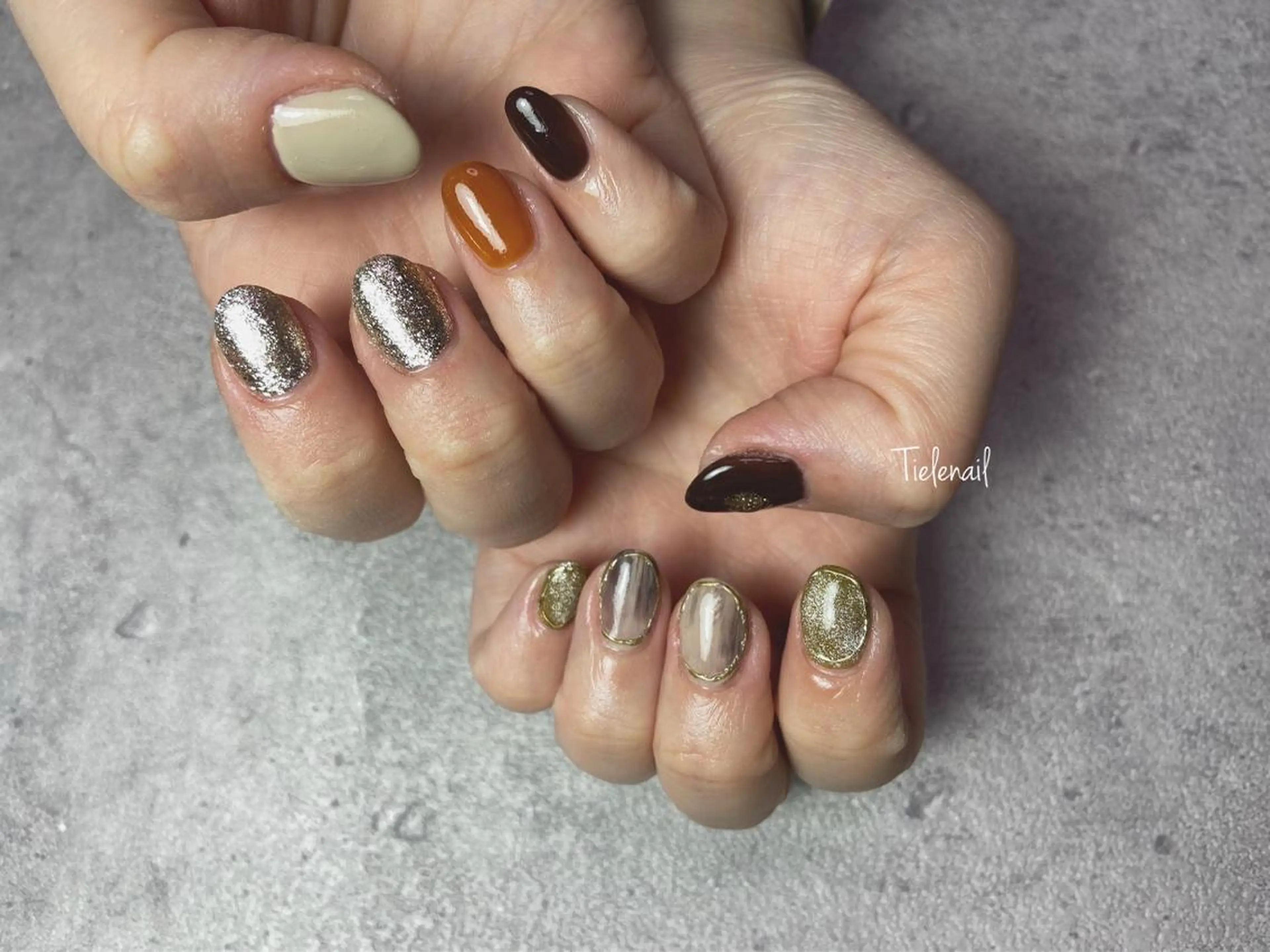 ネイル tiele nailのネイルデザイン