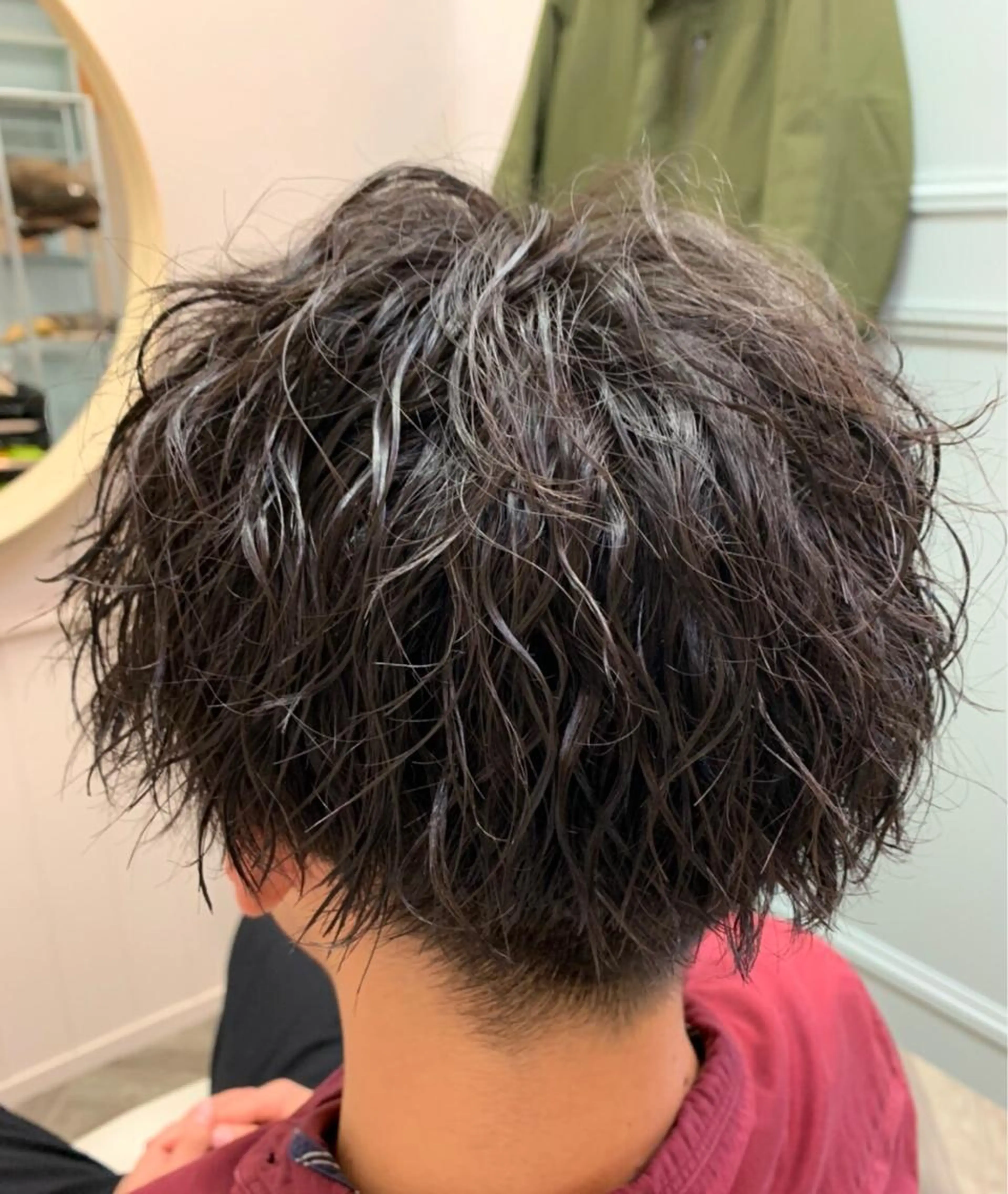 🔴【メンズ限定】パーマ➕カット【スタイリング込】の写真