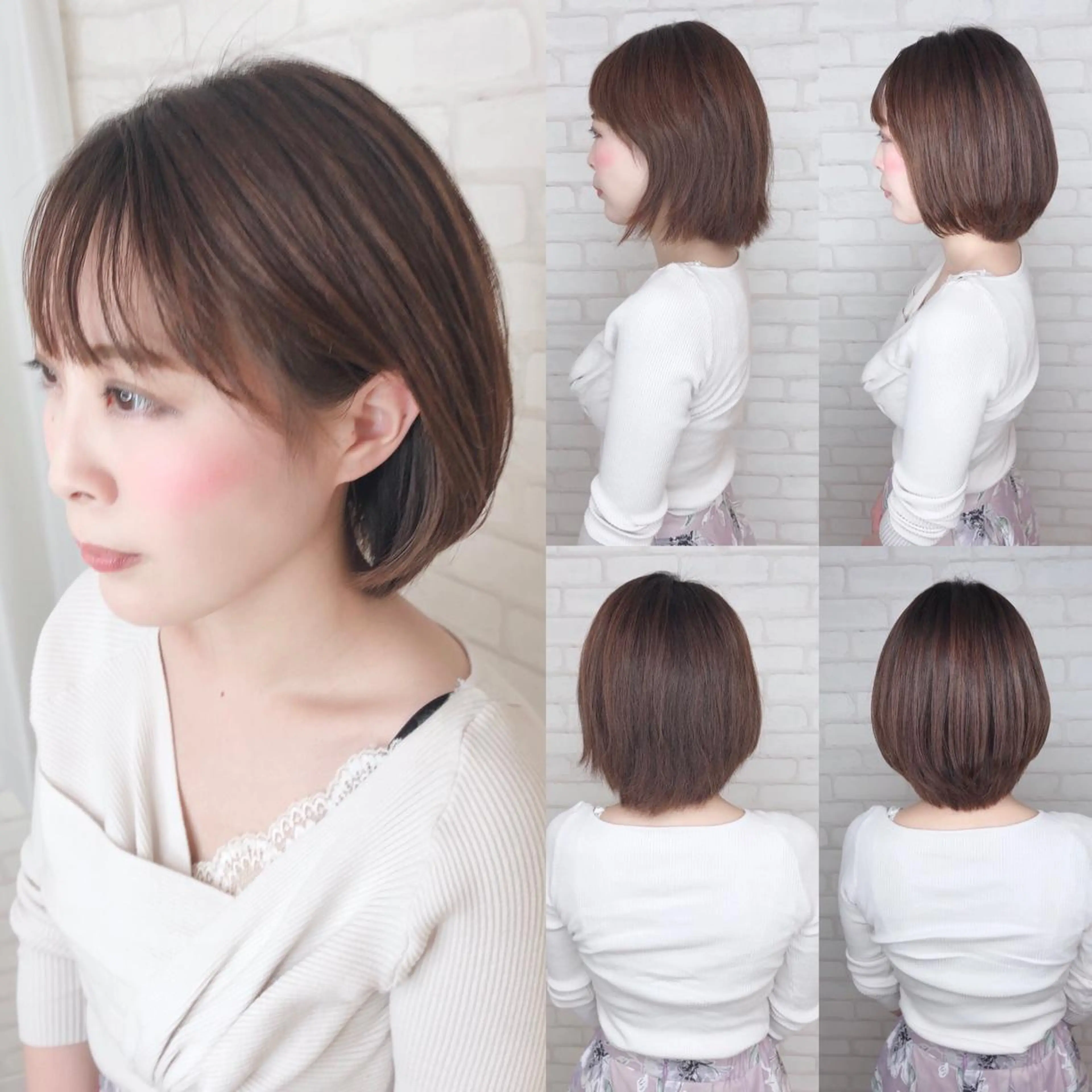 ショート アビリタ 警固のヘアスタイル