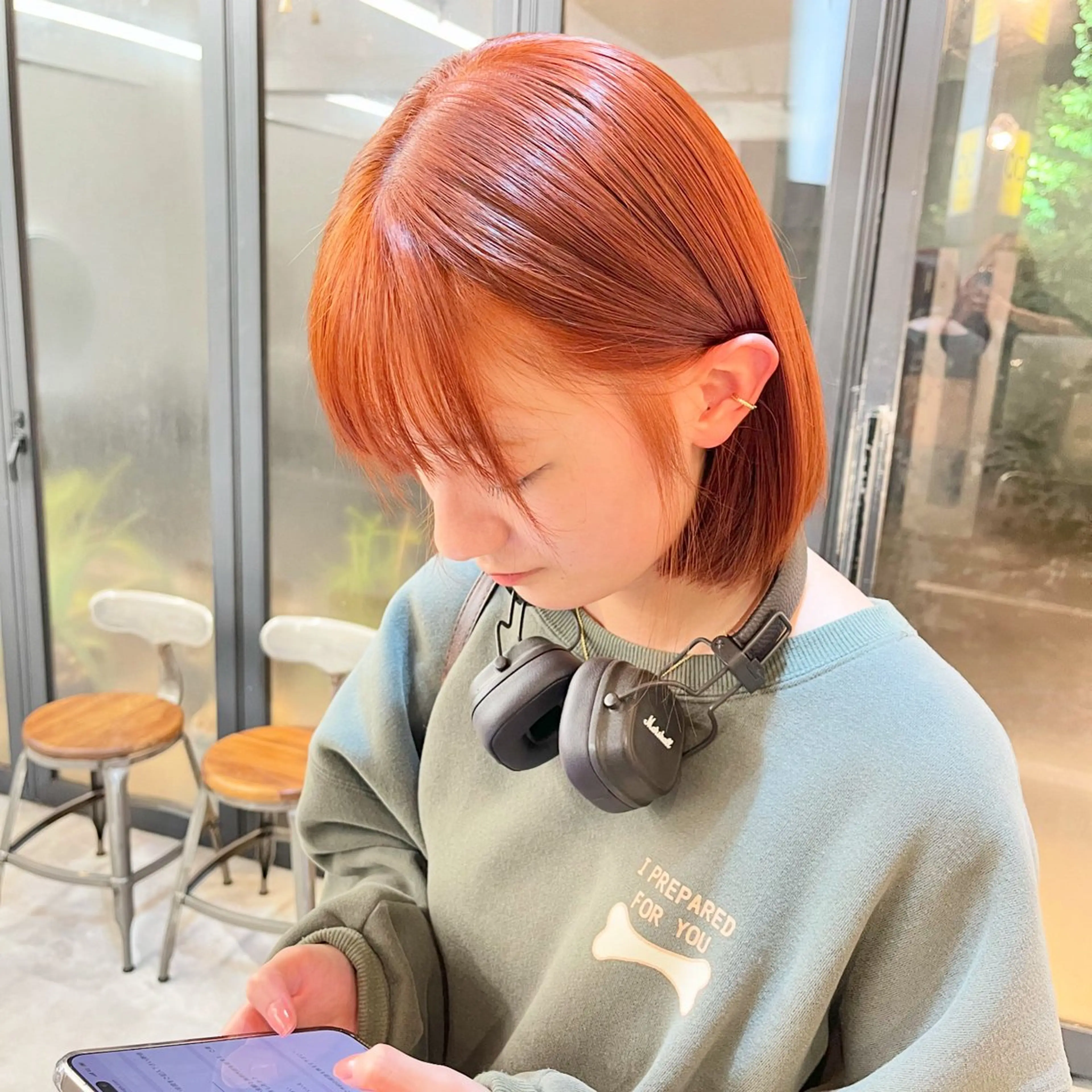 ショート ハイトーン🫧艶髪 MAIKAのヘアスタイル