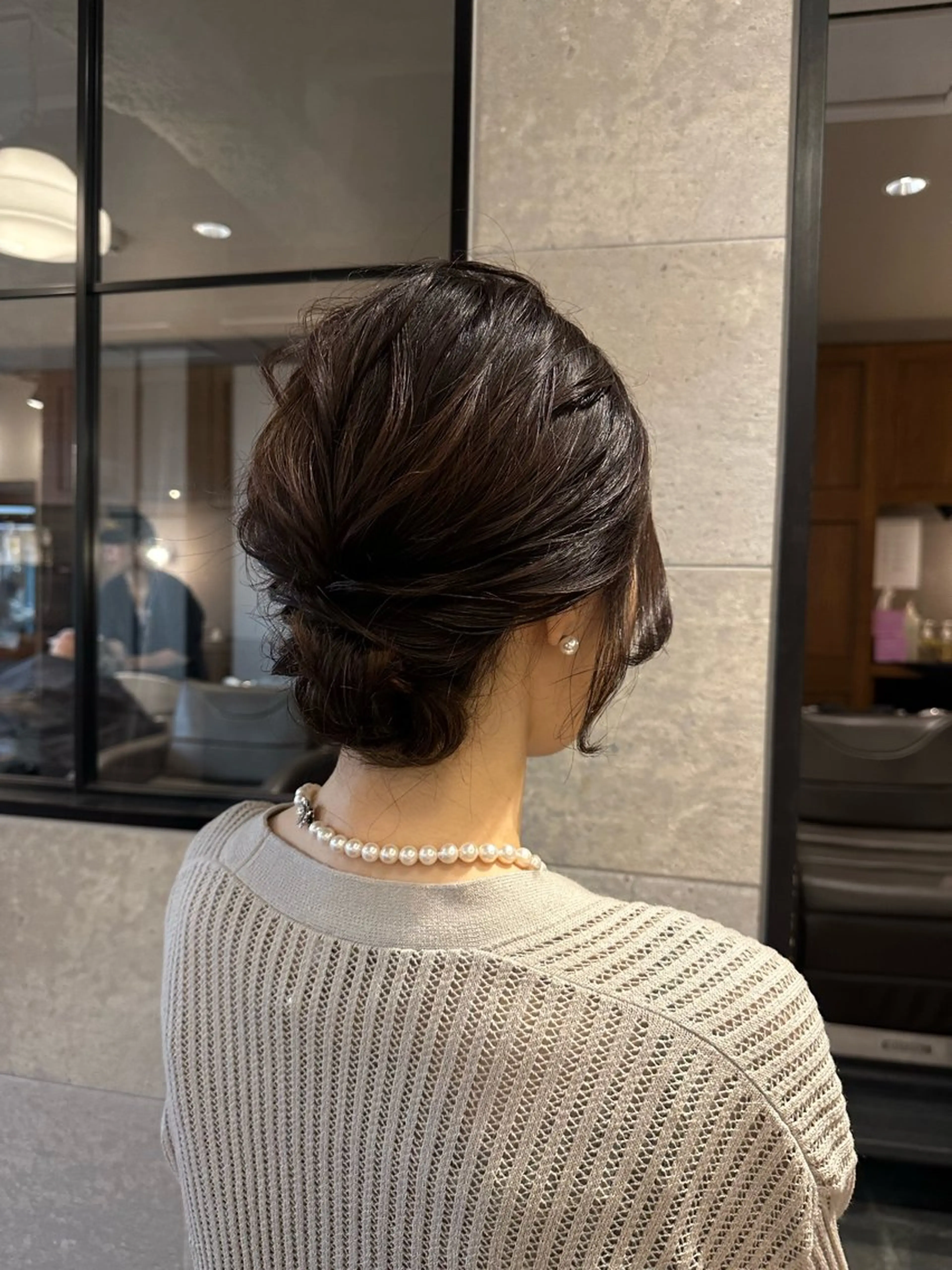 ミディアム ヘアセット メンズ&ヘアアレンジ 🌼みねのヘアスタイル