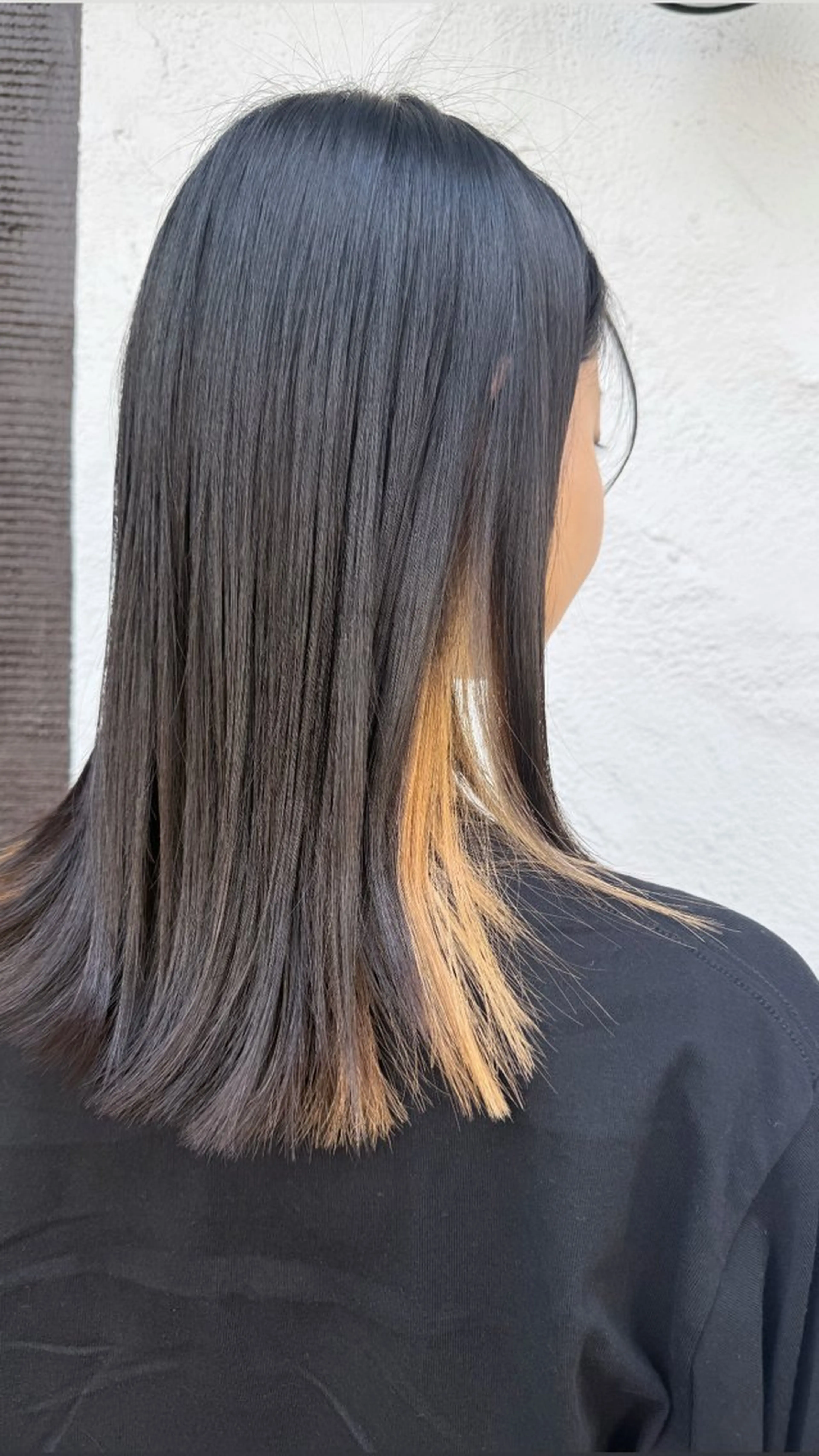 セミロング カラー 艶カラー🕊️ ✴︎Yukari✴︎のヘアスタイル