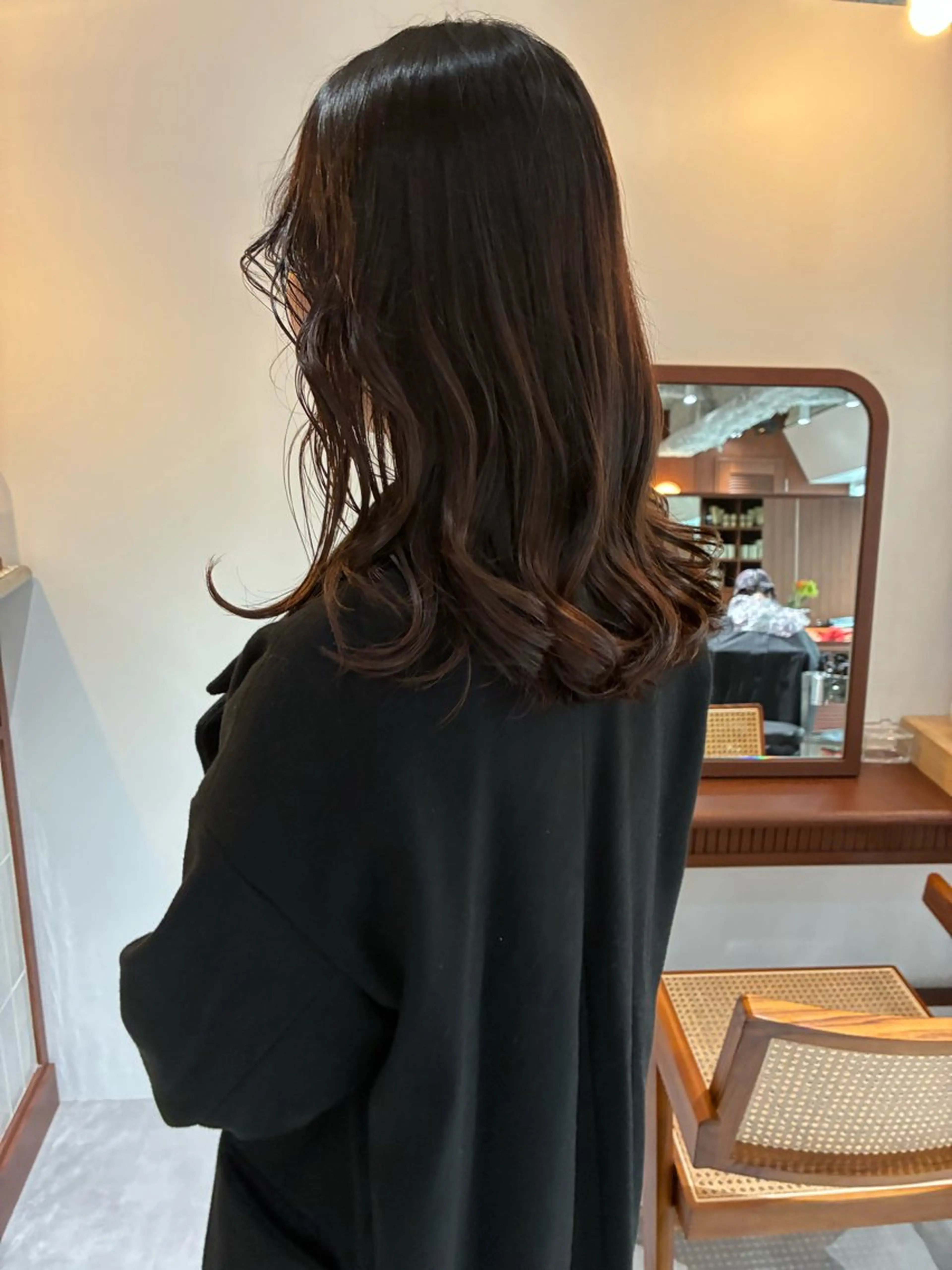 ミディアム カラー ヘアアレンジ カット ヘアカラー 💟Opus/ Mizuki🐕💟のヘアスタイル