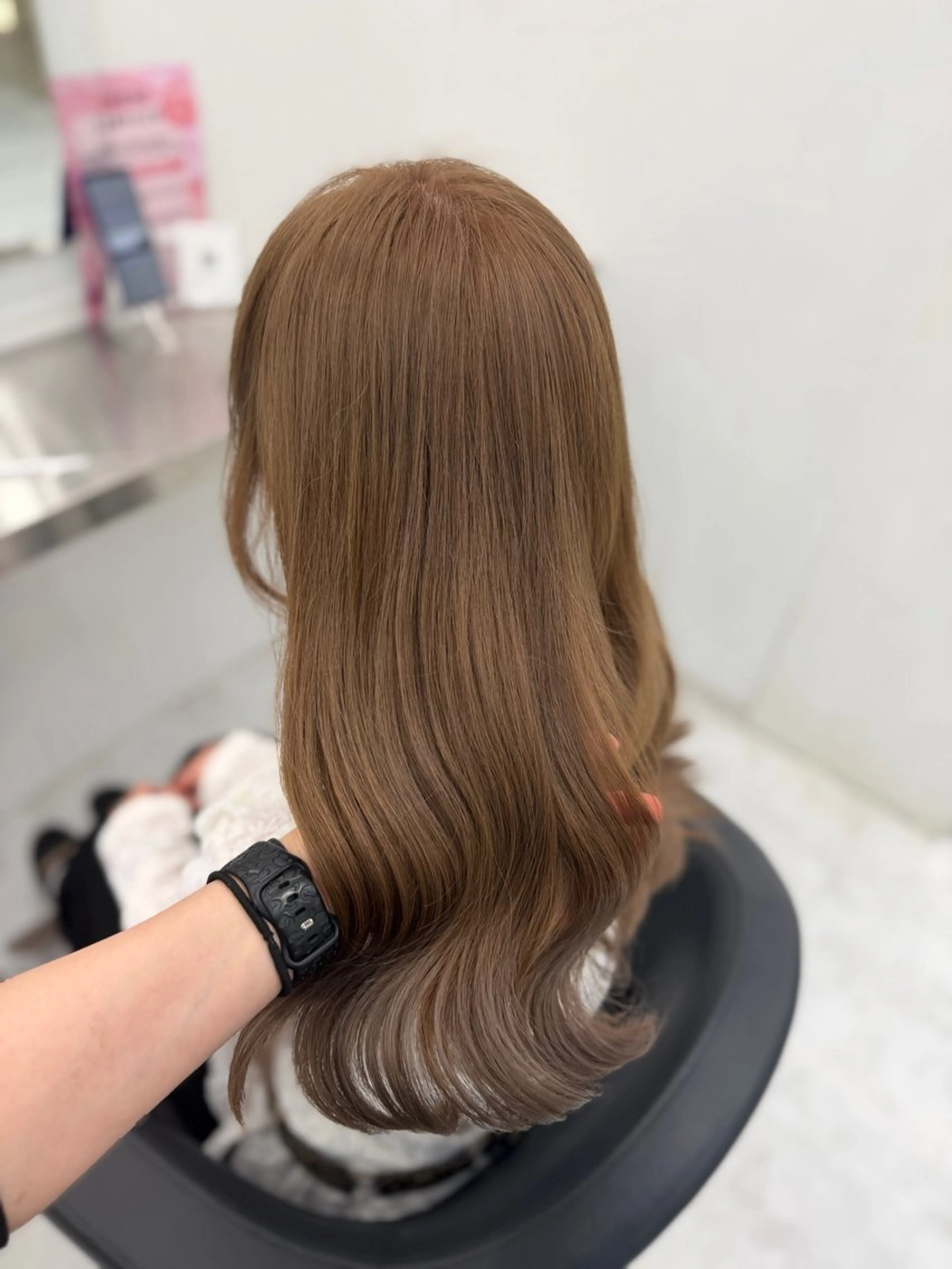 カラー ヘアカラー トリートメント 透明感ベージュ🎀 Anju/渋谷🎀のヘアスタイル