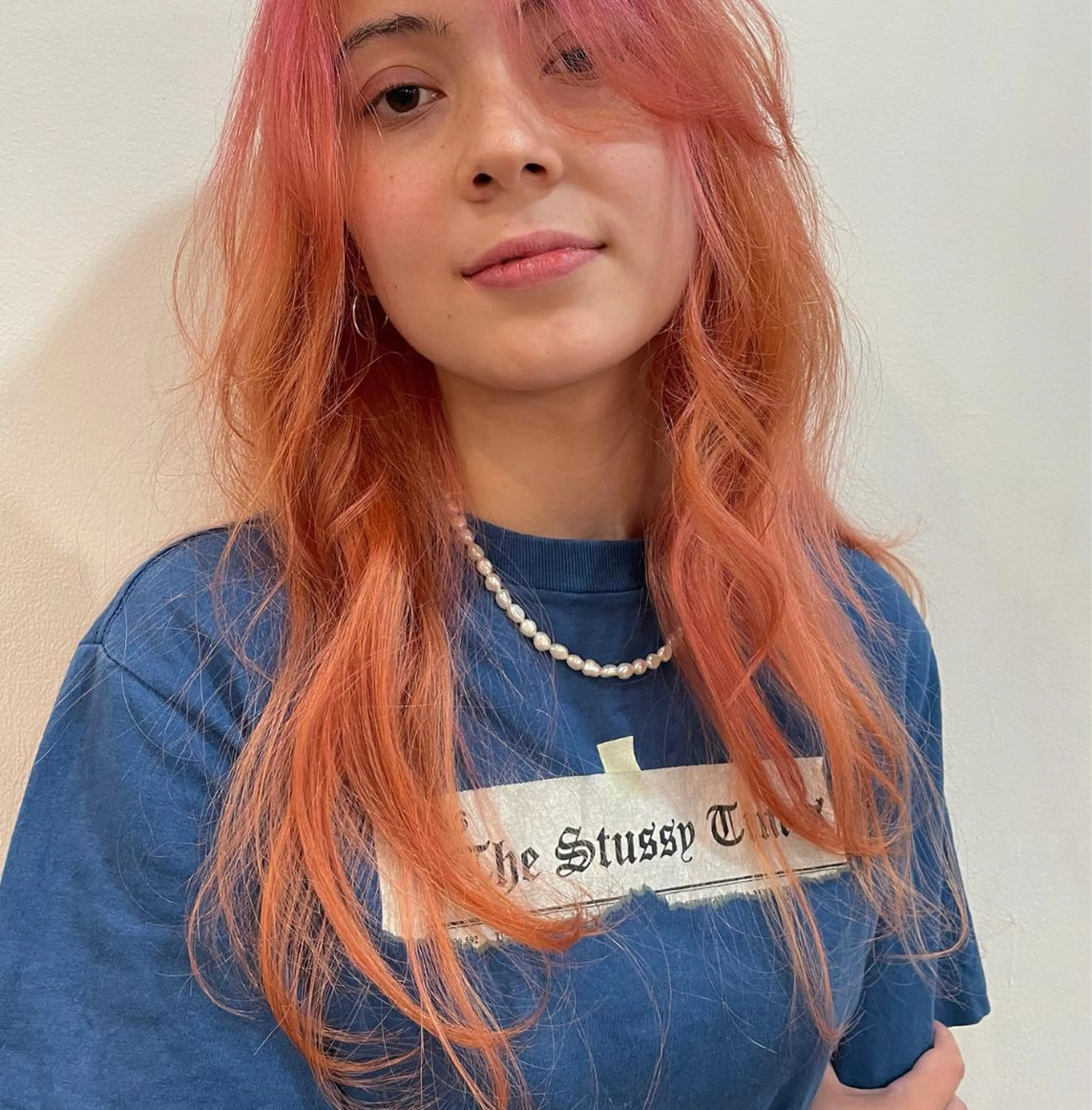 ロング カラー ピンクカラー chiharu ボブ/レイヤーのヘアスタイル