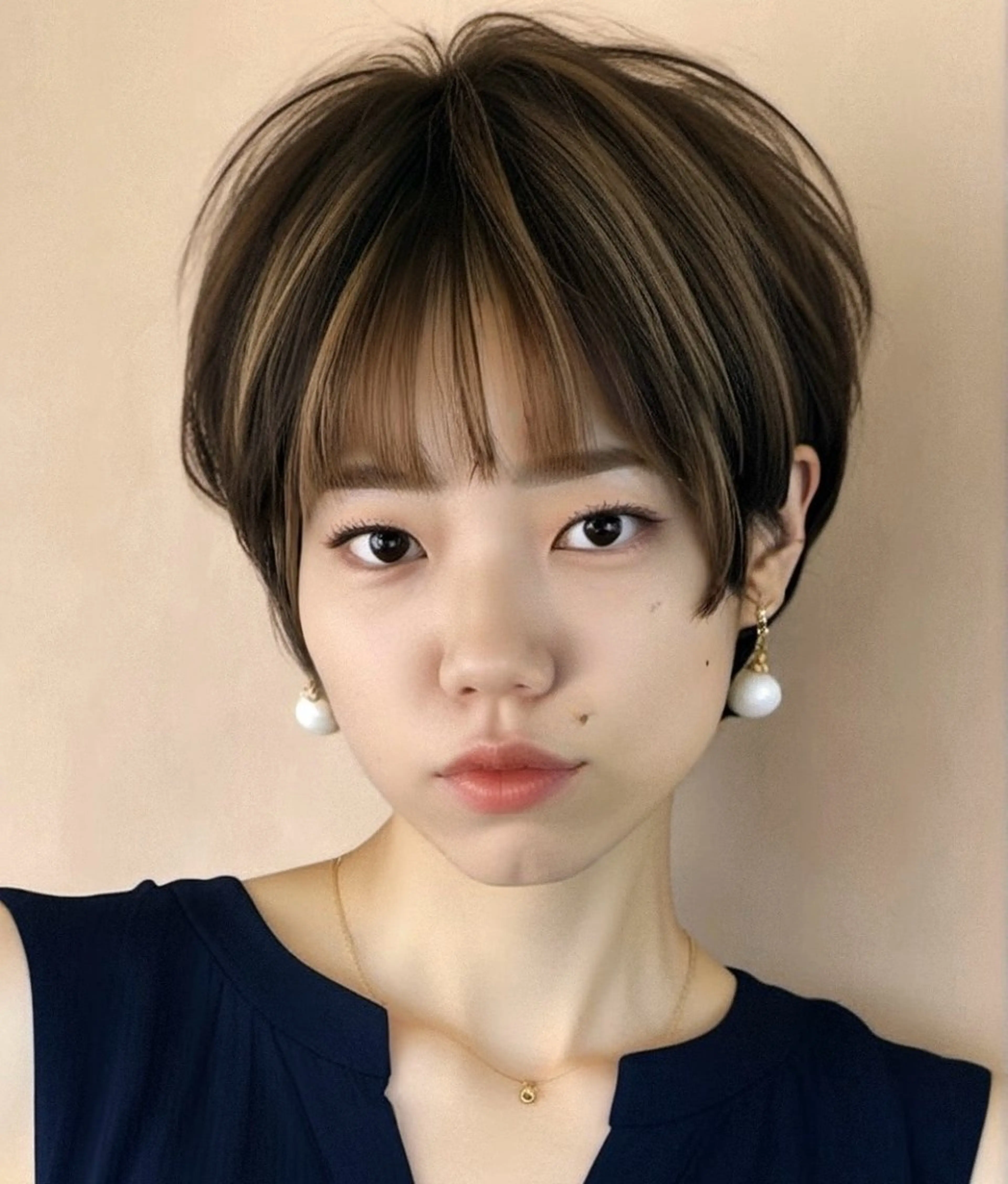 ショート カット トリートメント uhiyama shotarouのヘアスタイル