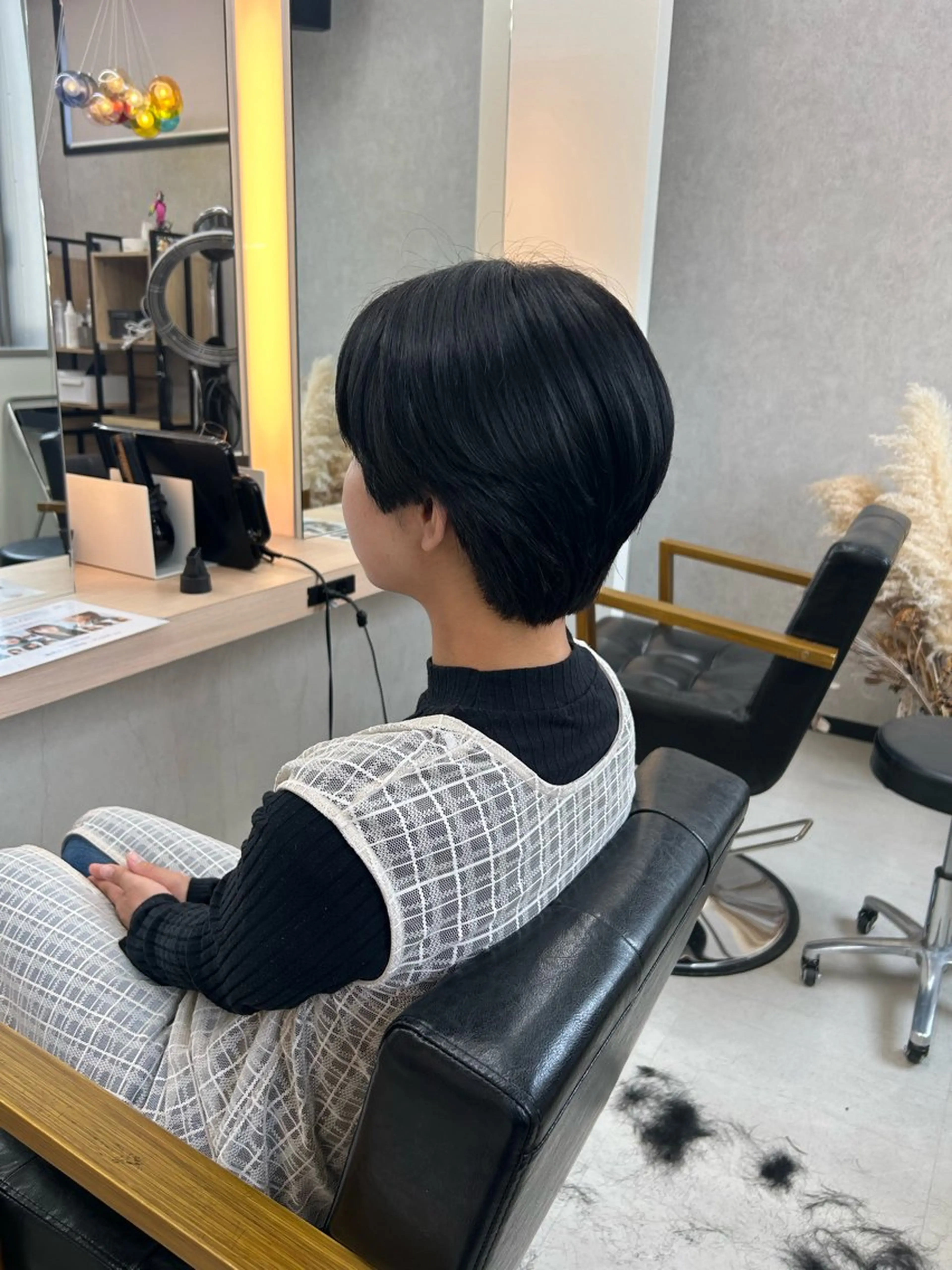 ショート カラー ショートヘア カット ヘアカラー ALEAP 小島 桜のヘアスタイル