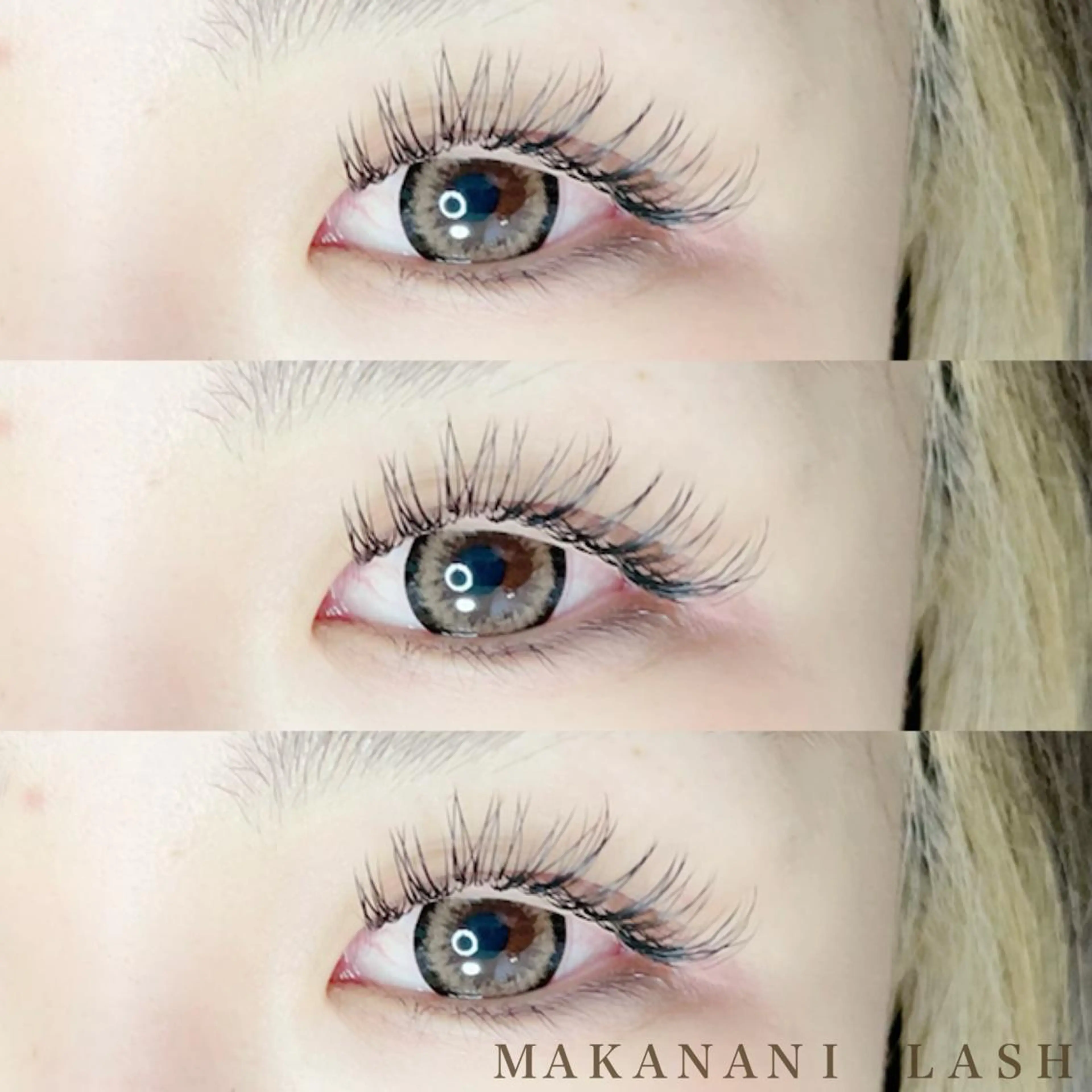 マツエク・マツパ フラットラッシュ マツエク 塩見 渚のマツエク・マツパデザイン