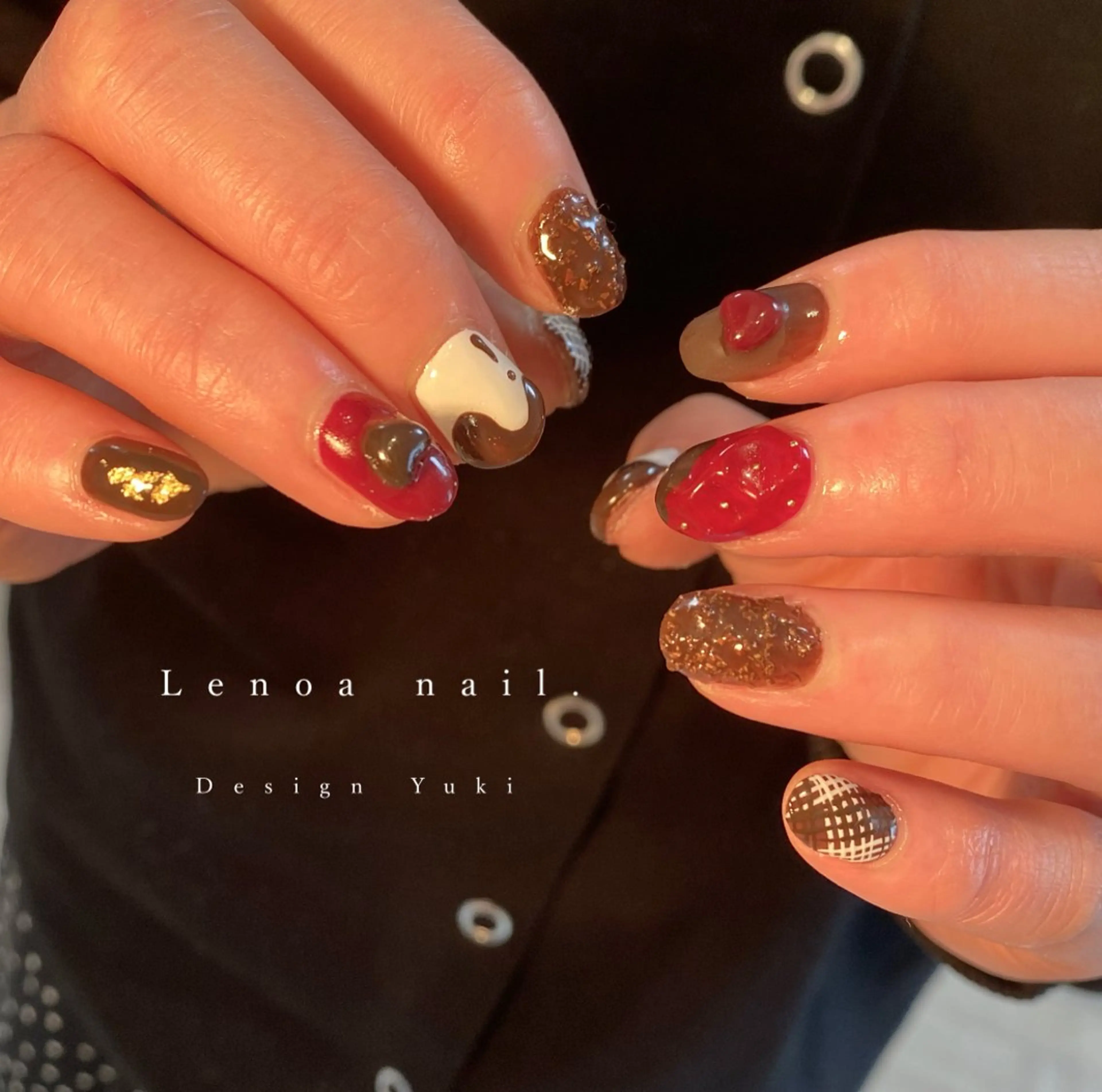 ネイル ハンドネイル Lenoa Yukiのネイルデザイン