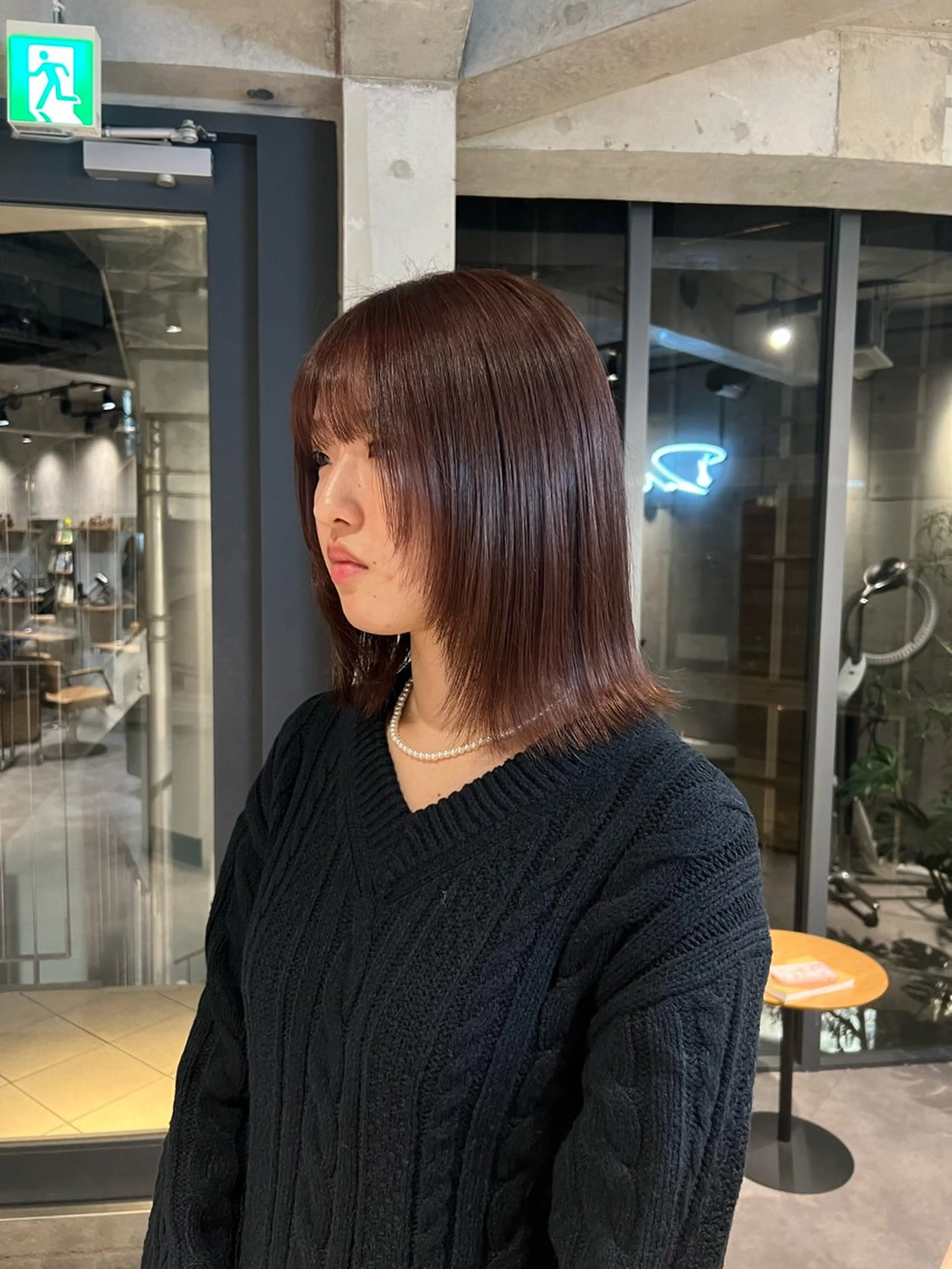 ミディアム yuri/中目黒 /レイヤー/ボブのヘアスタイル