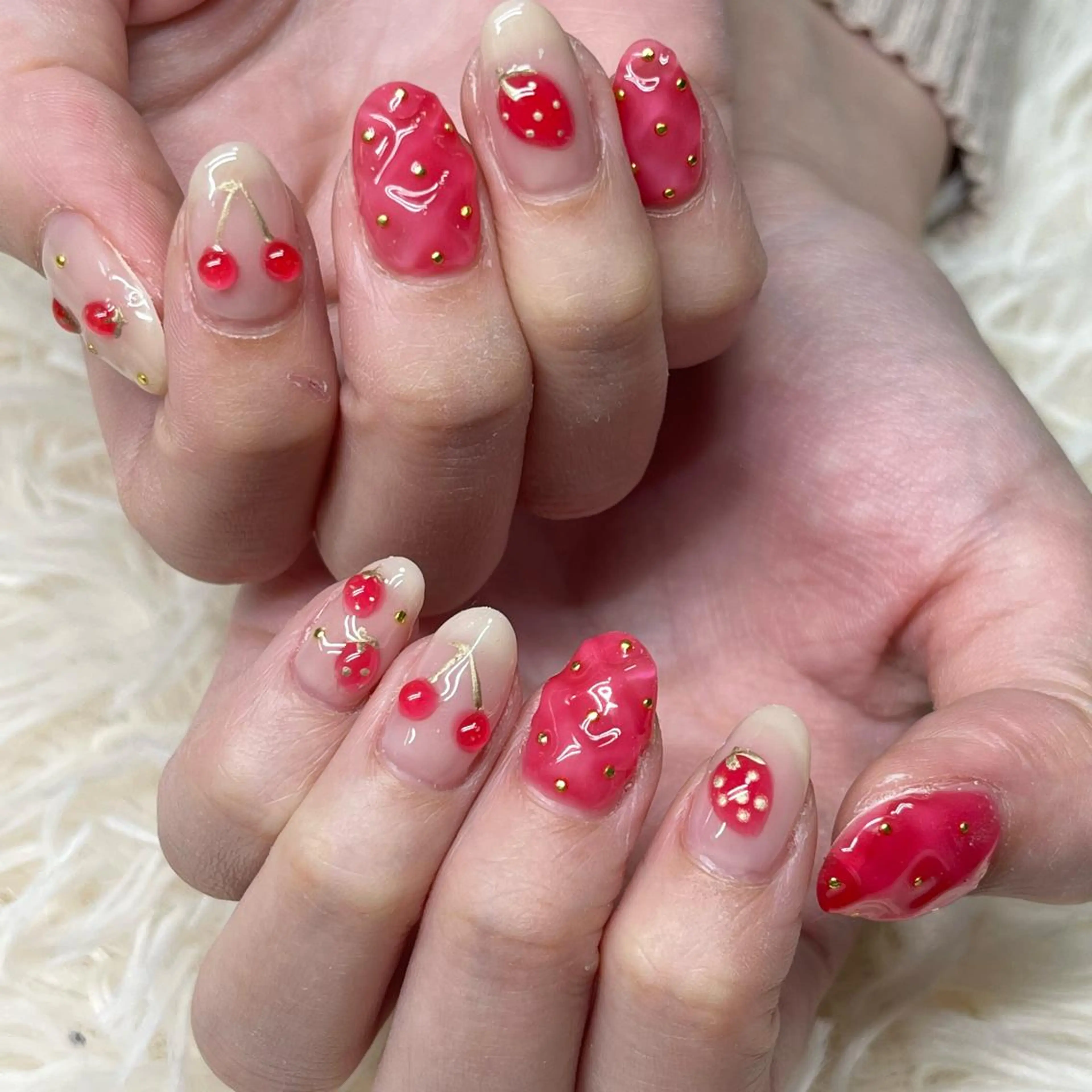 ネイル アートネイル クリアネイル フレンチネイル ジェルネイル ガラスフレンチ 🐕‍🦺Yappy 💗A-tanのネイルデザイン