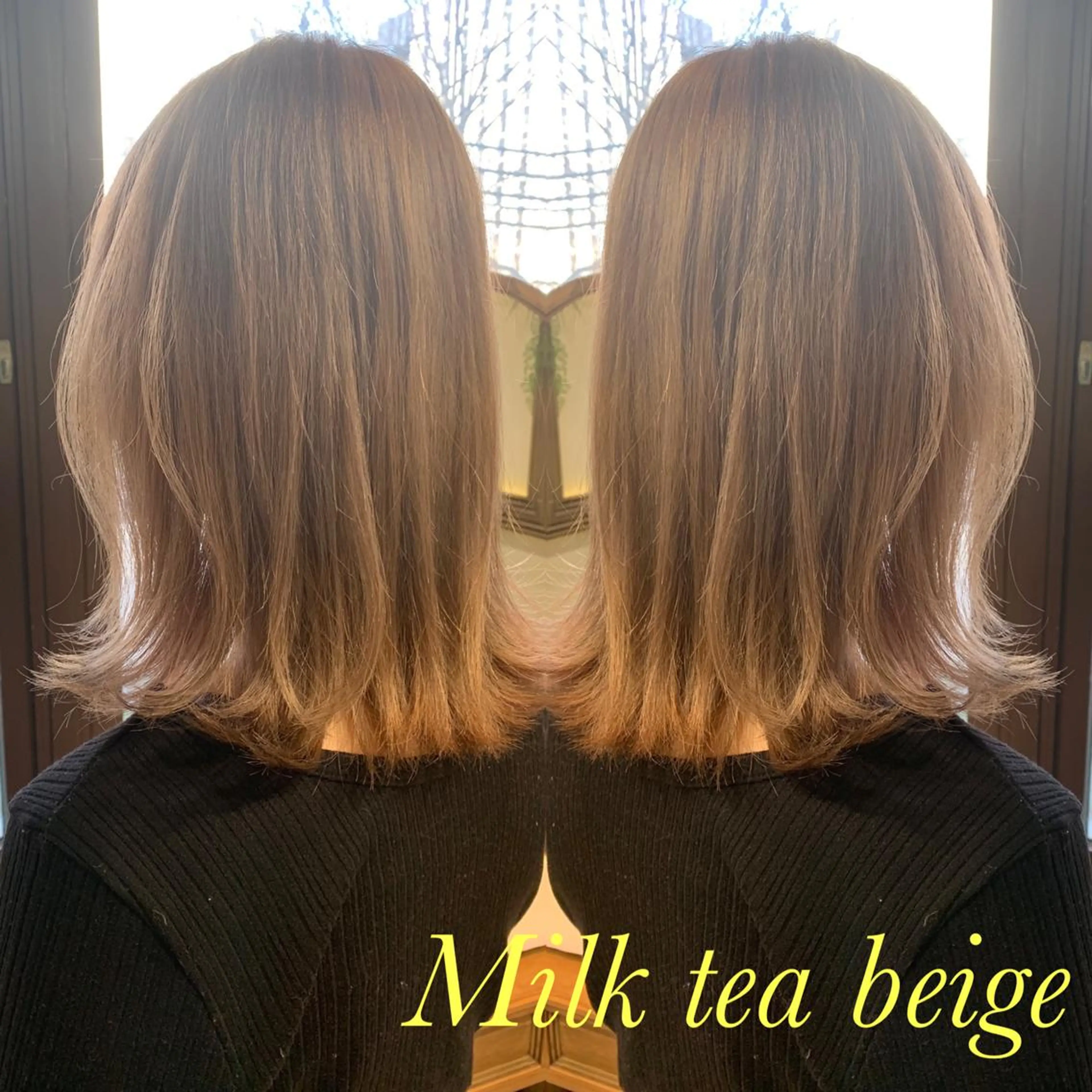 カラー カット ヘアカラー トリートメント ハイトーンカラー× 髪質改善　川嶋宏旭のヘアスタイル