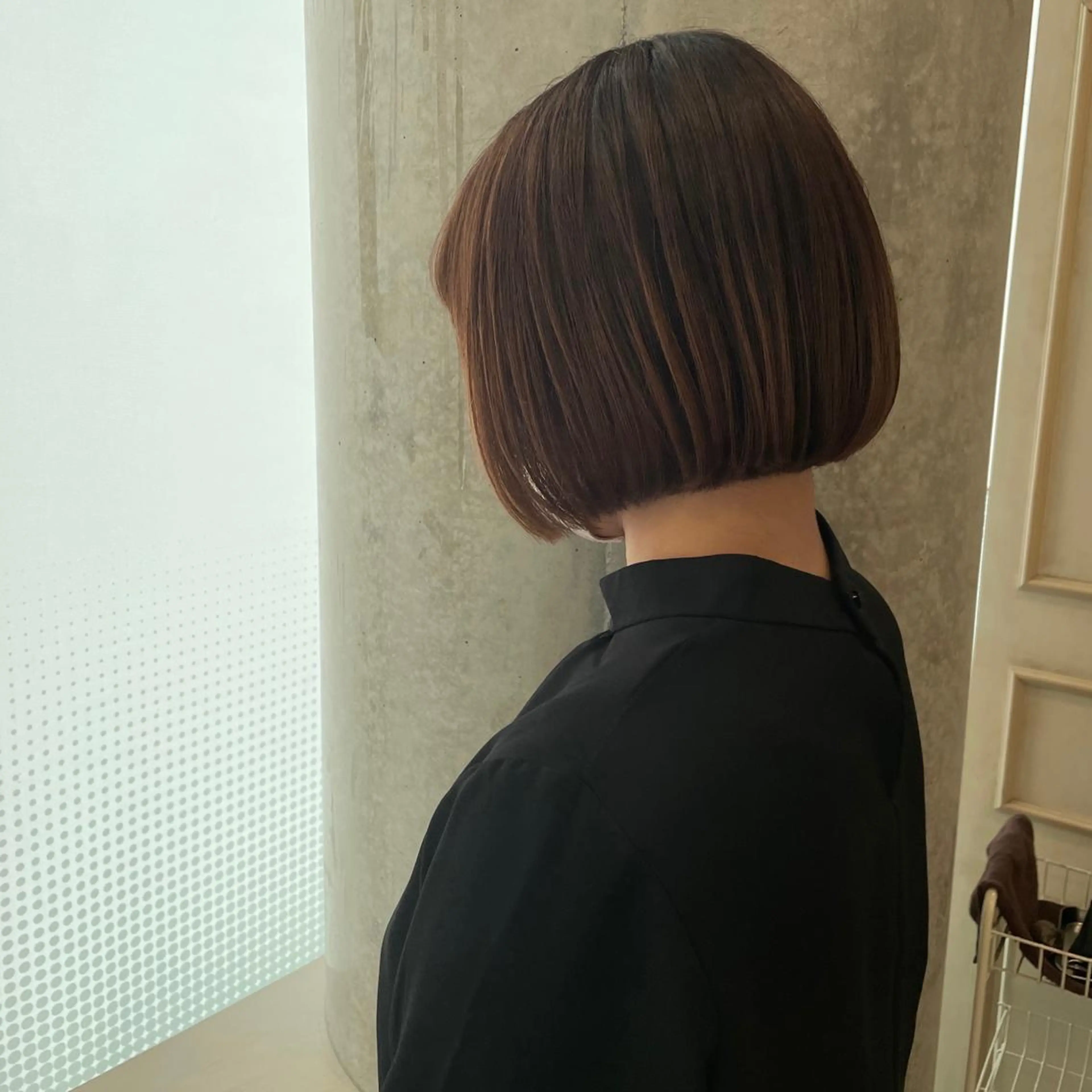 ショート ボブ 🍪ﾖｼｲﾊﾙﾈ🍪 ﾗﾍﾞﾝﾀﾞｰｶﾗｰのヘアスタイル