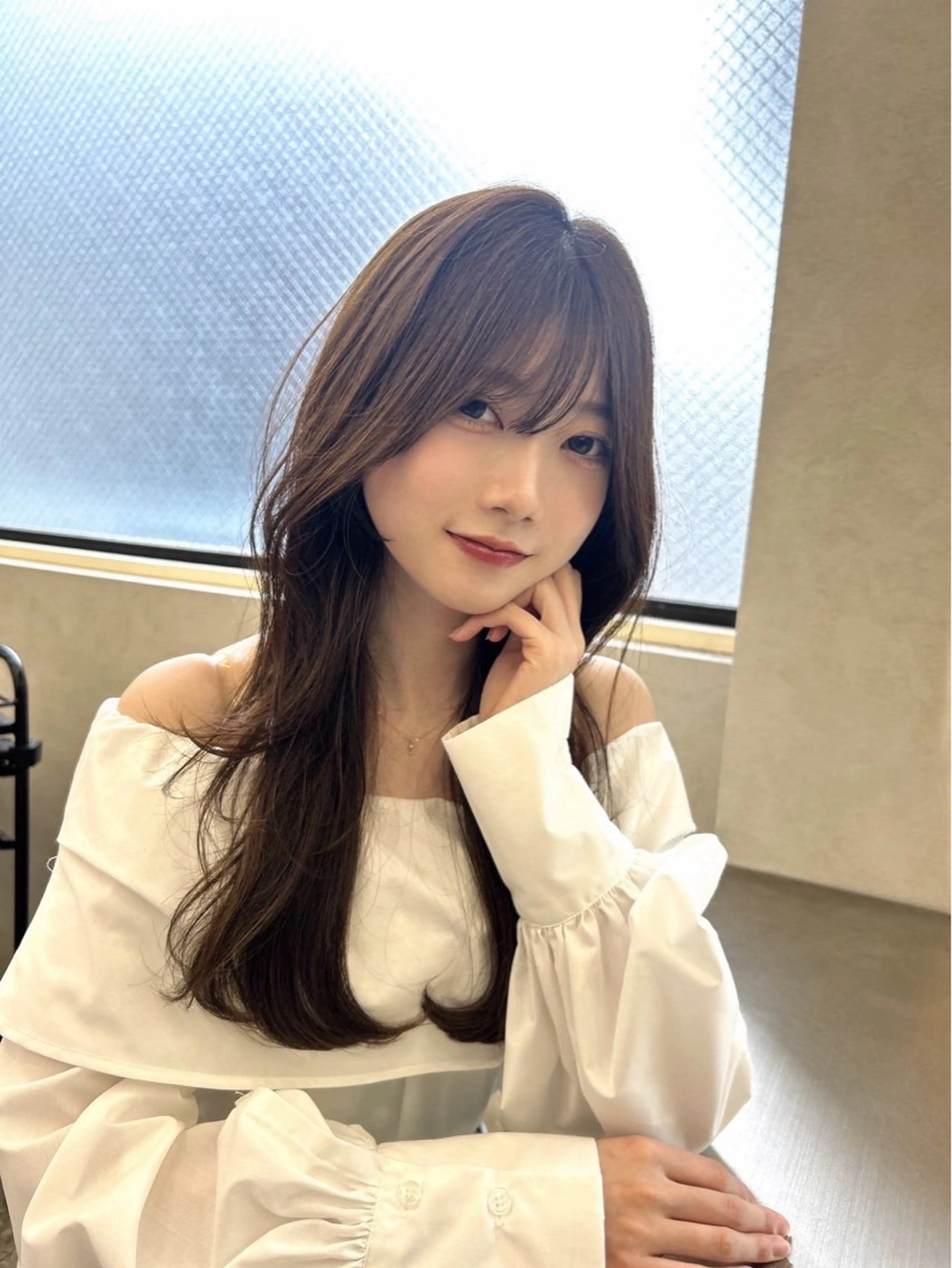 ロング レイヤーカット Yuta✂︎ 韓国レイヤー🪽のヘアスタイル