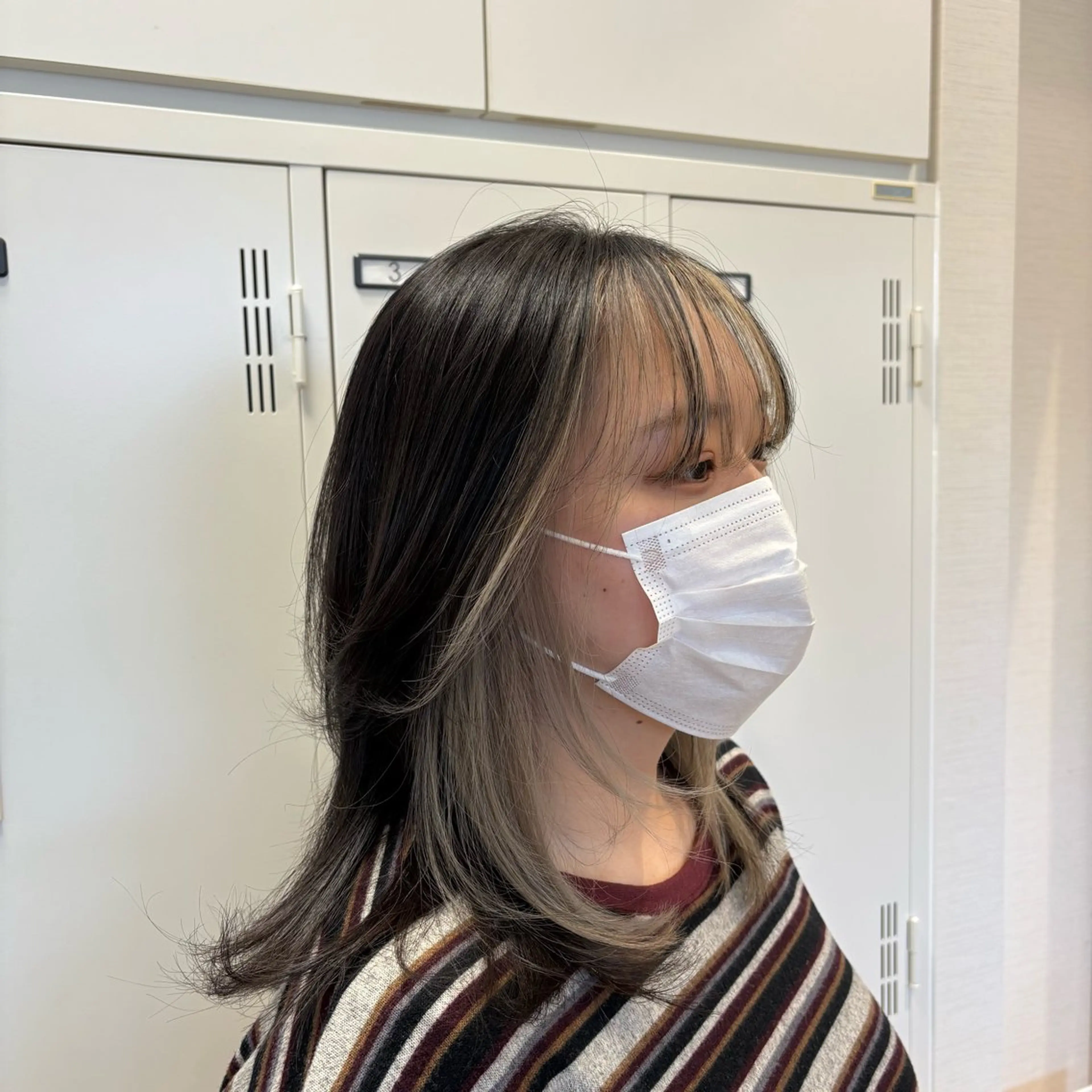 セミロング カラー 透明感カラー/ 松井克樹のヘアスタイル