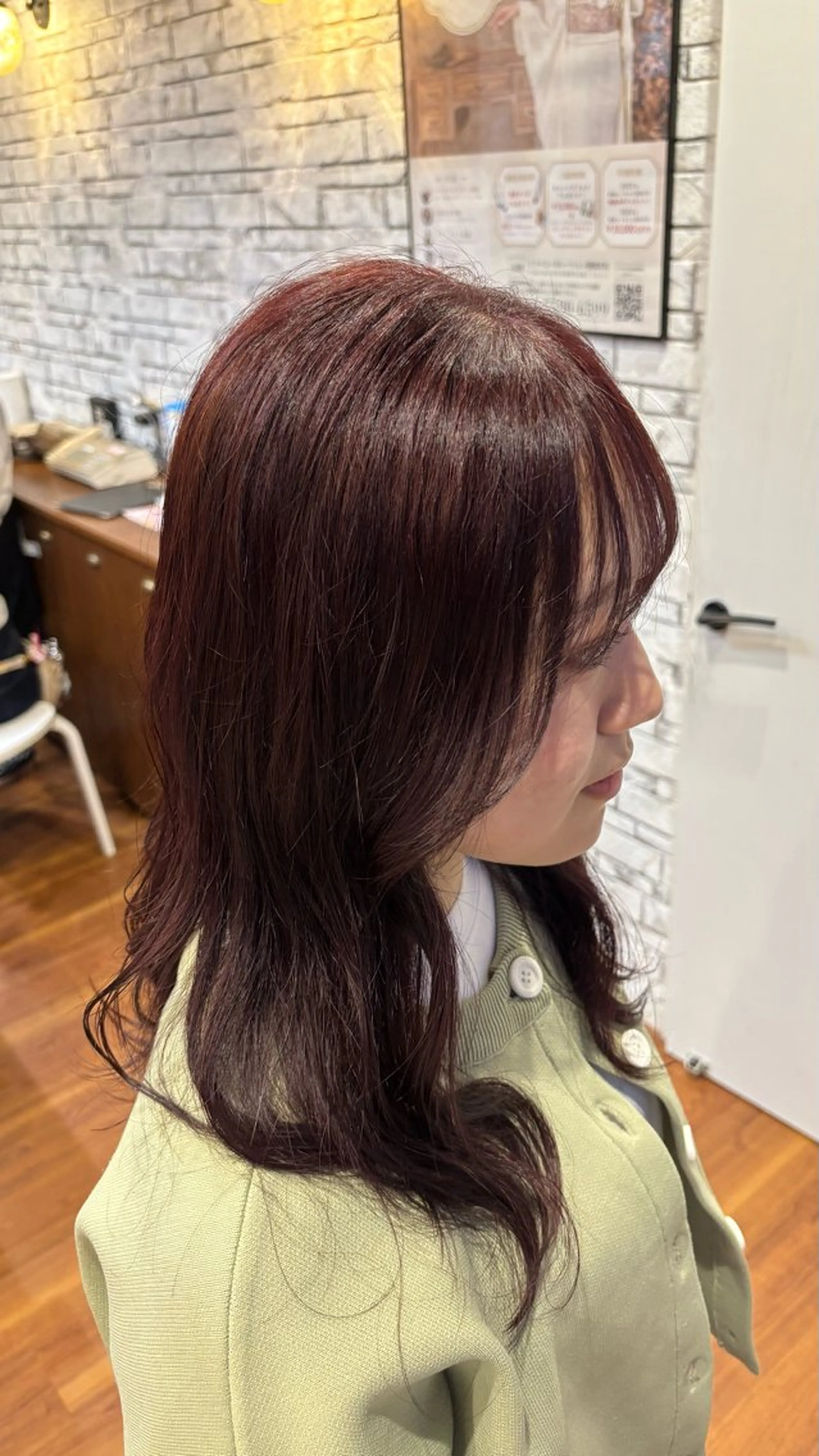 セミロング 【monet】川村 海音のヘアスタイル