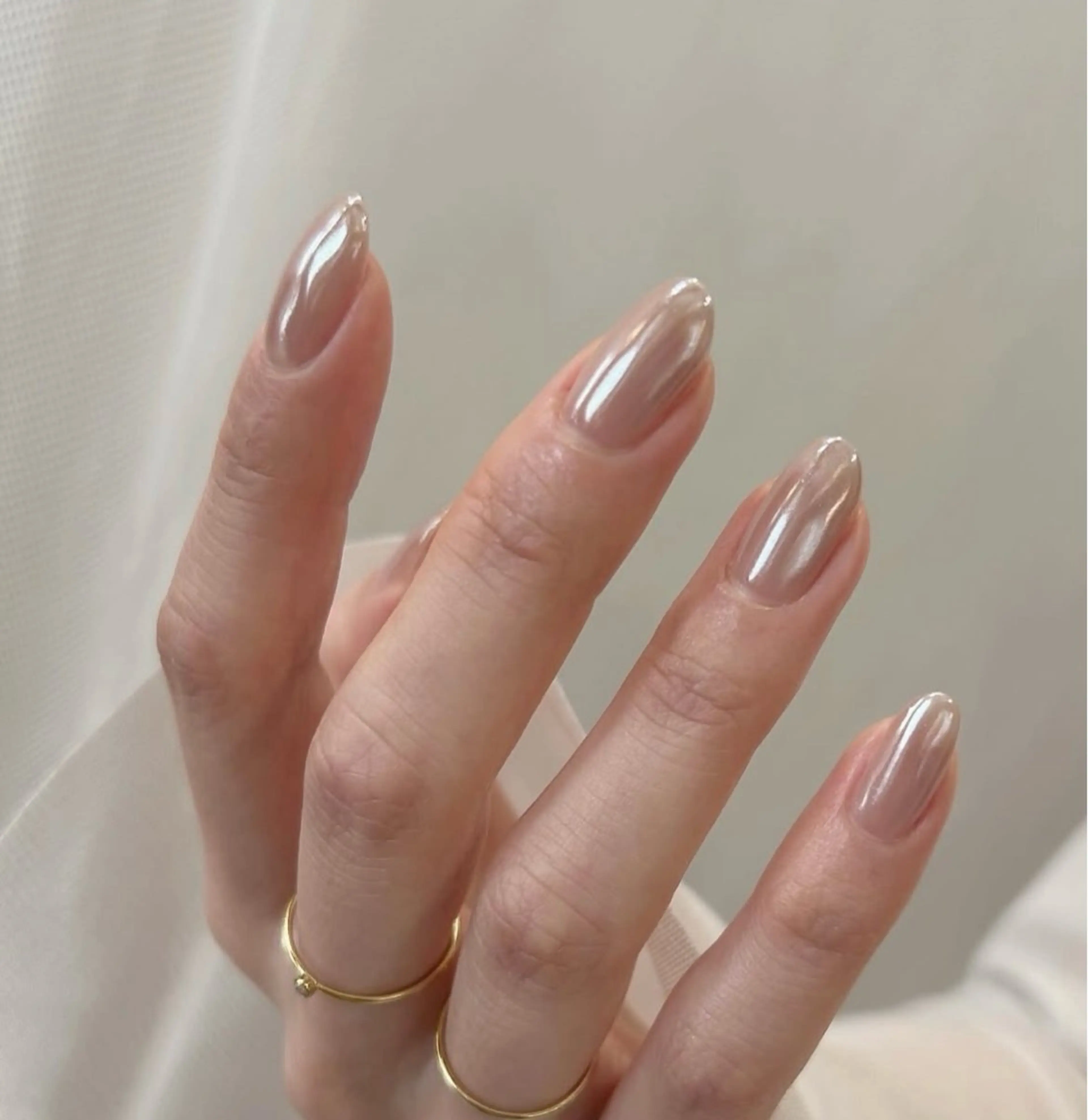 ミラーネイルの写真