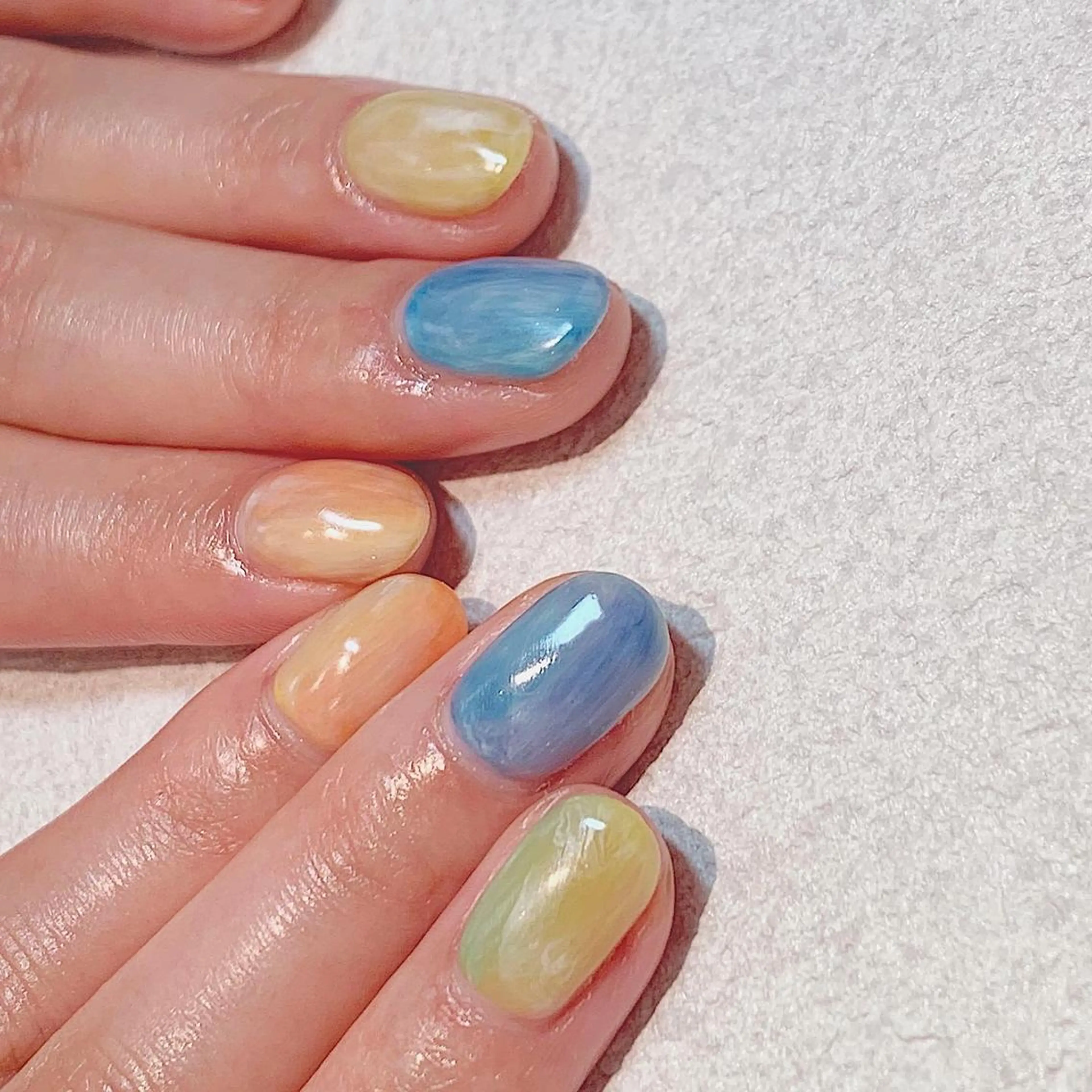 ネイル ハンドネイル もとまつ さちこのネイルデザイン