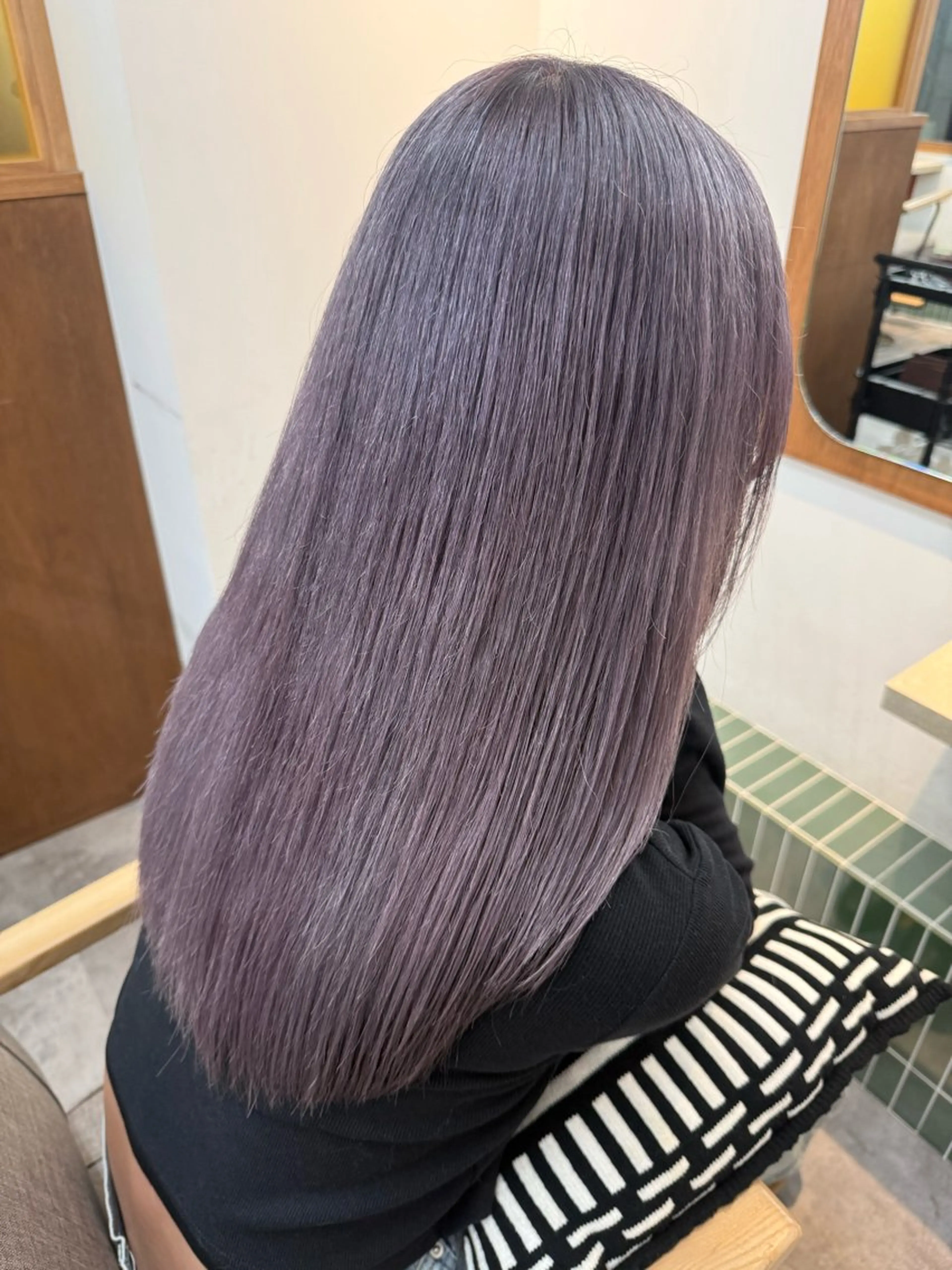 ロング カラー ヘアアレンジ ヘアカラー トリートメント ヘアセット 💎韓国ヘア/ 艶カラー💎souのヘアスタイル