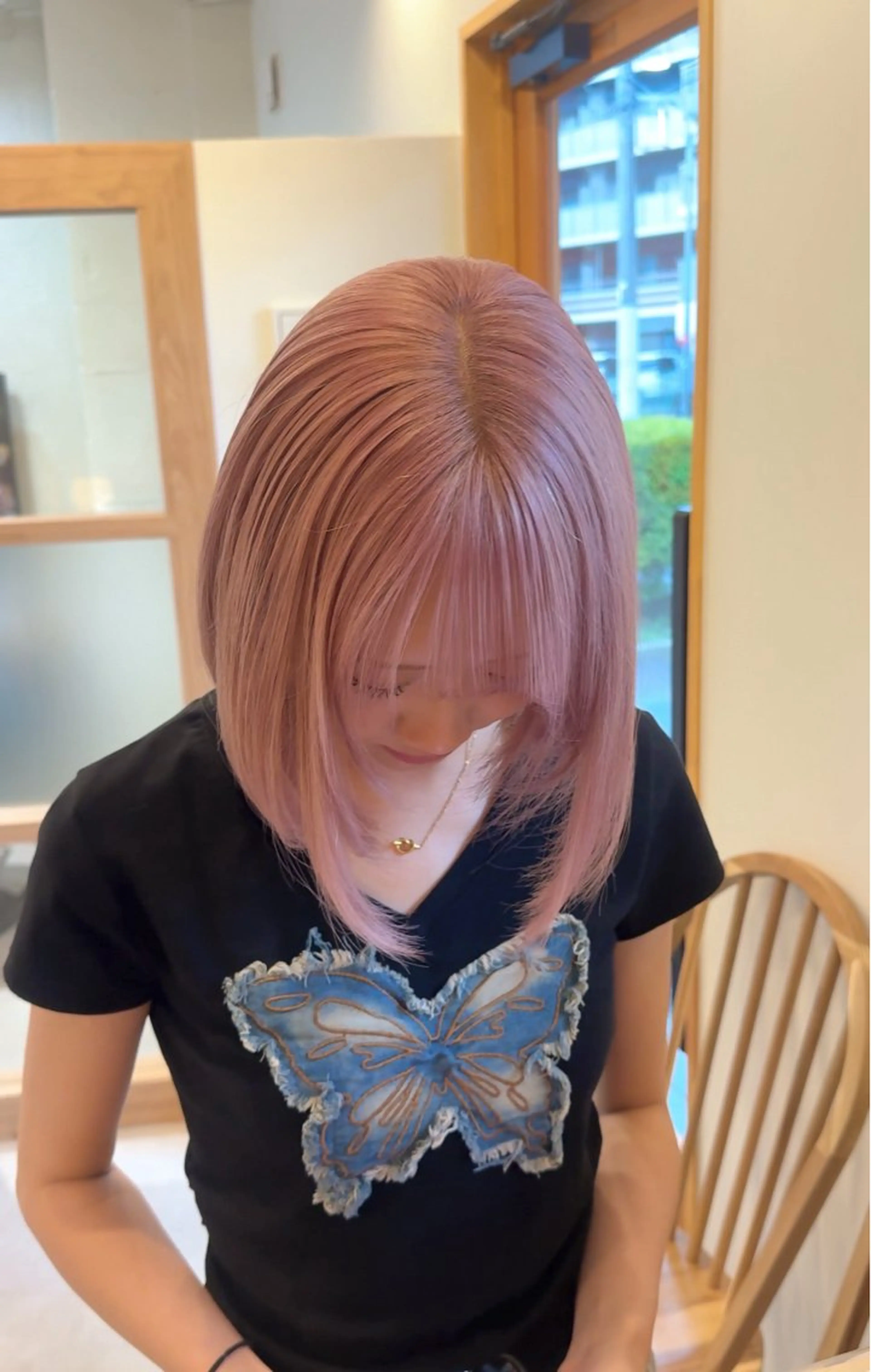 ショート ヘアカラー トリートメント たかはし るなのヘアスタイル